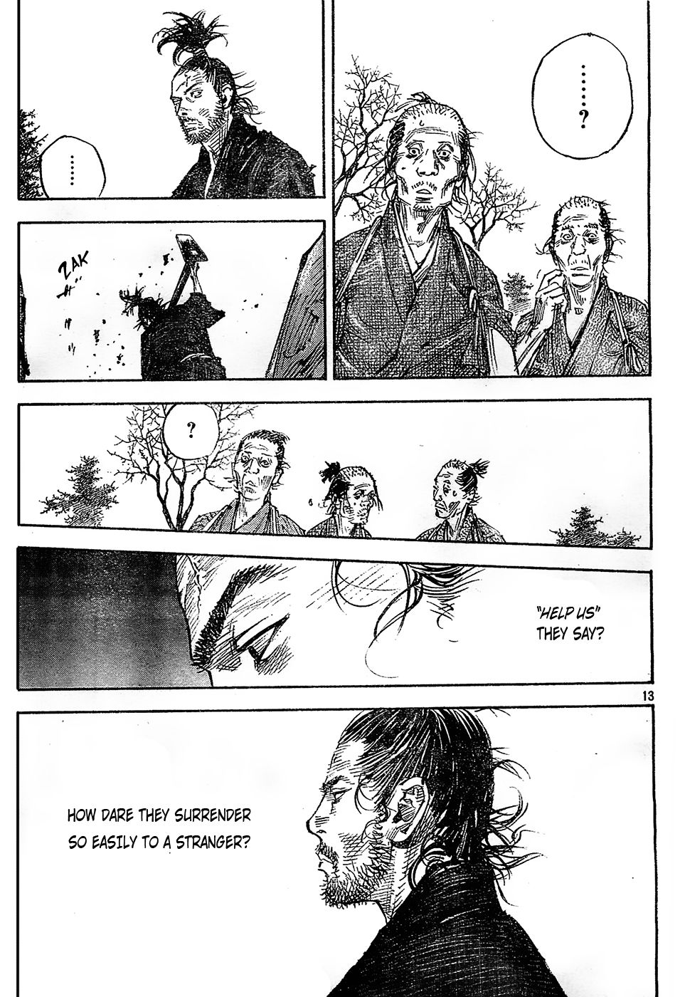 Vagabond chapter 313 page 13