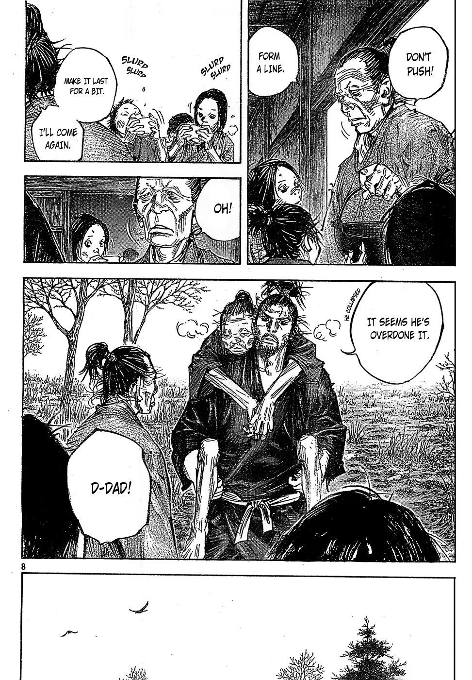 Vagabond chapter 313 page 8