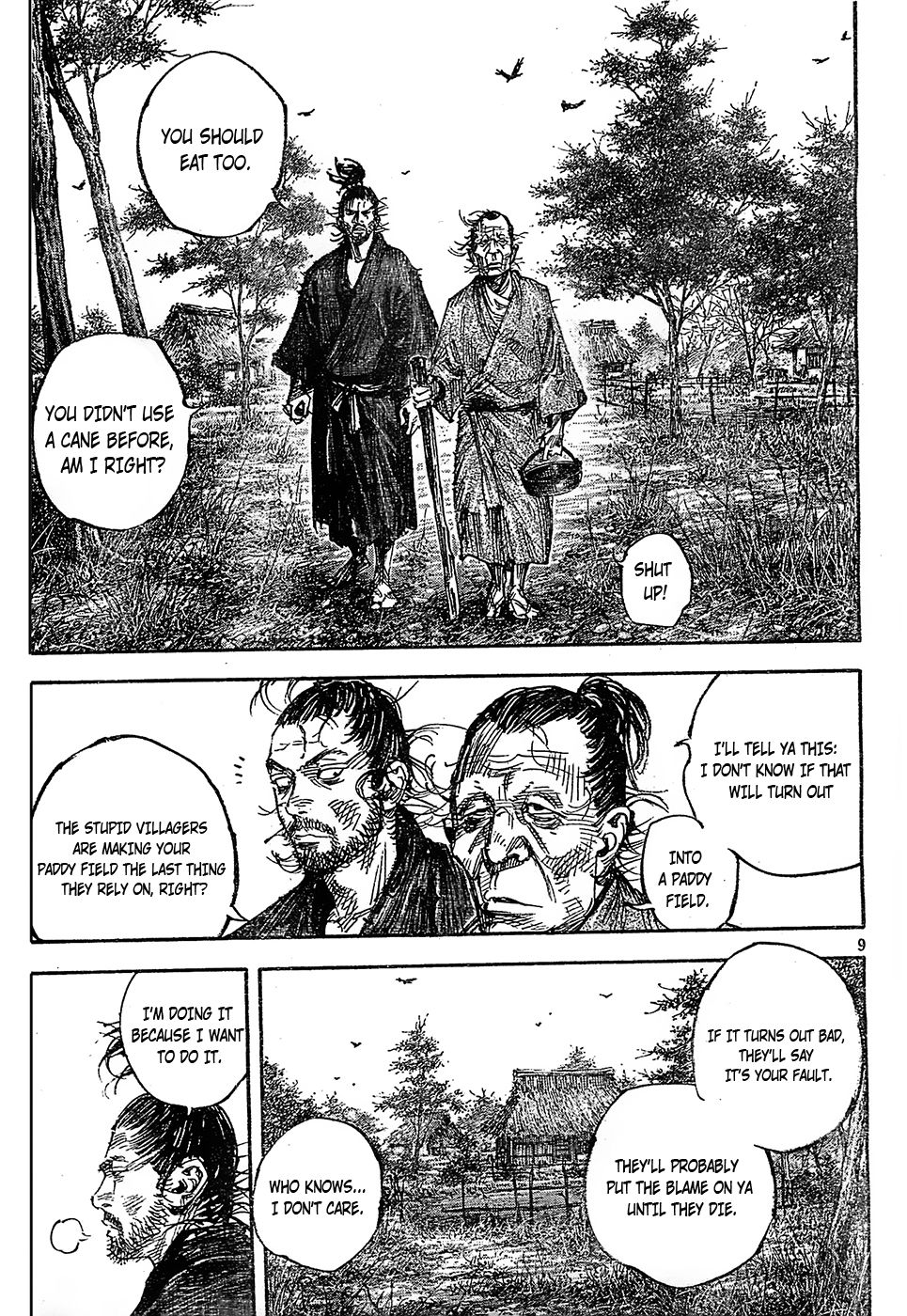 Vagabond chapter 313 page 9