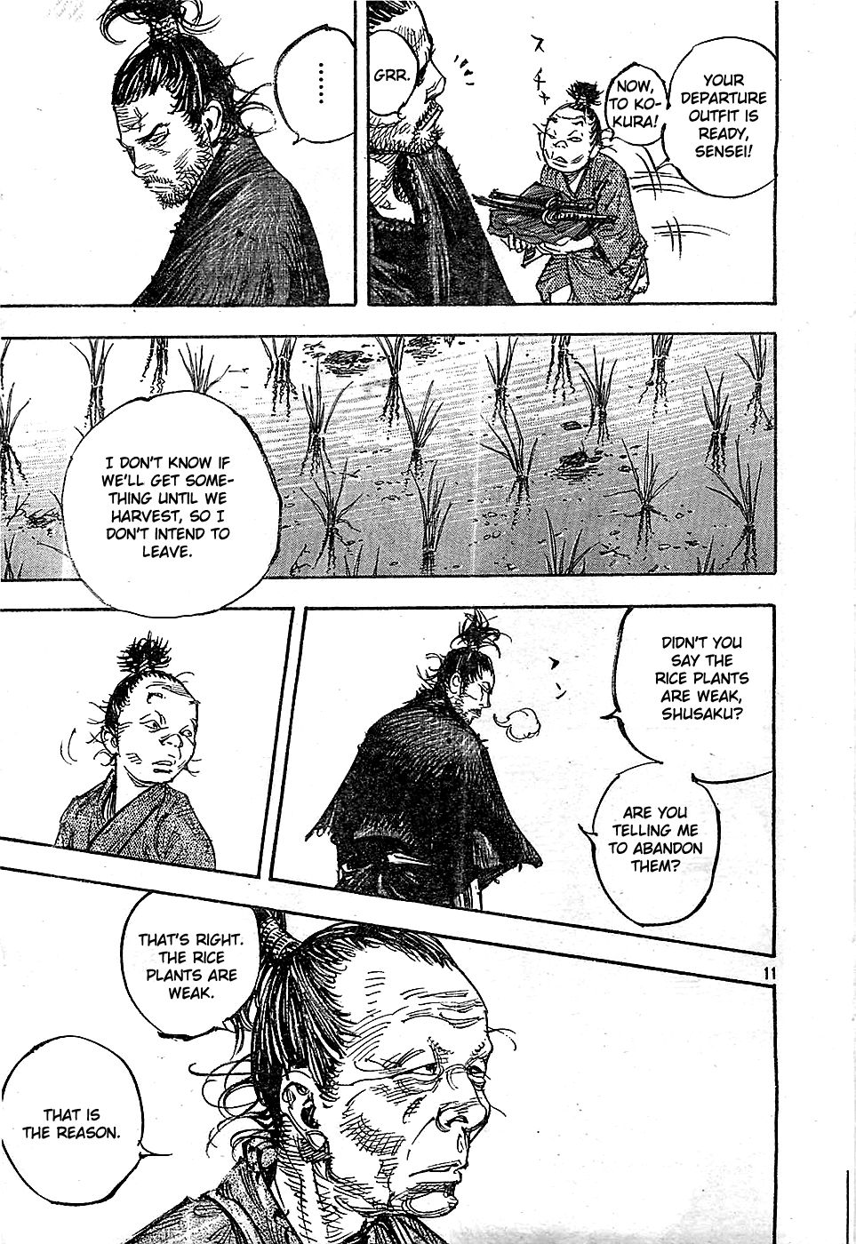 Vagabond chapter 319 page 11
