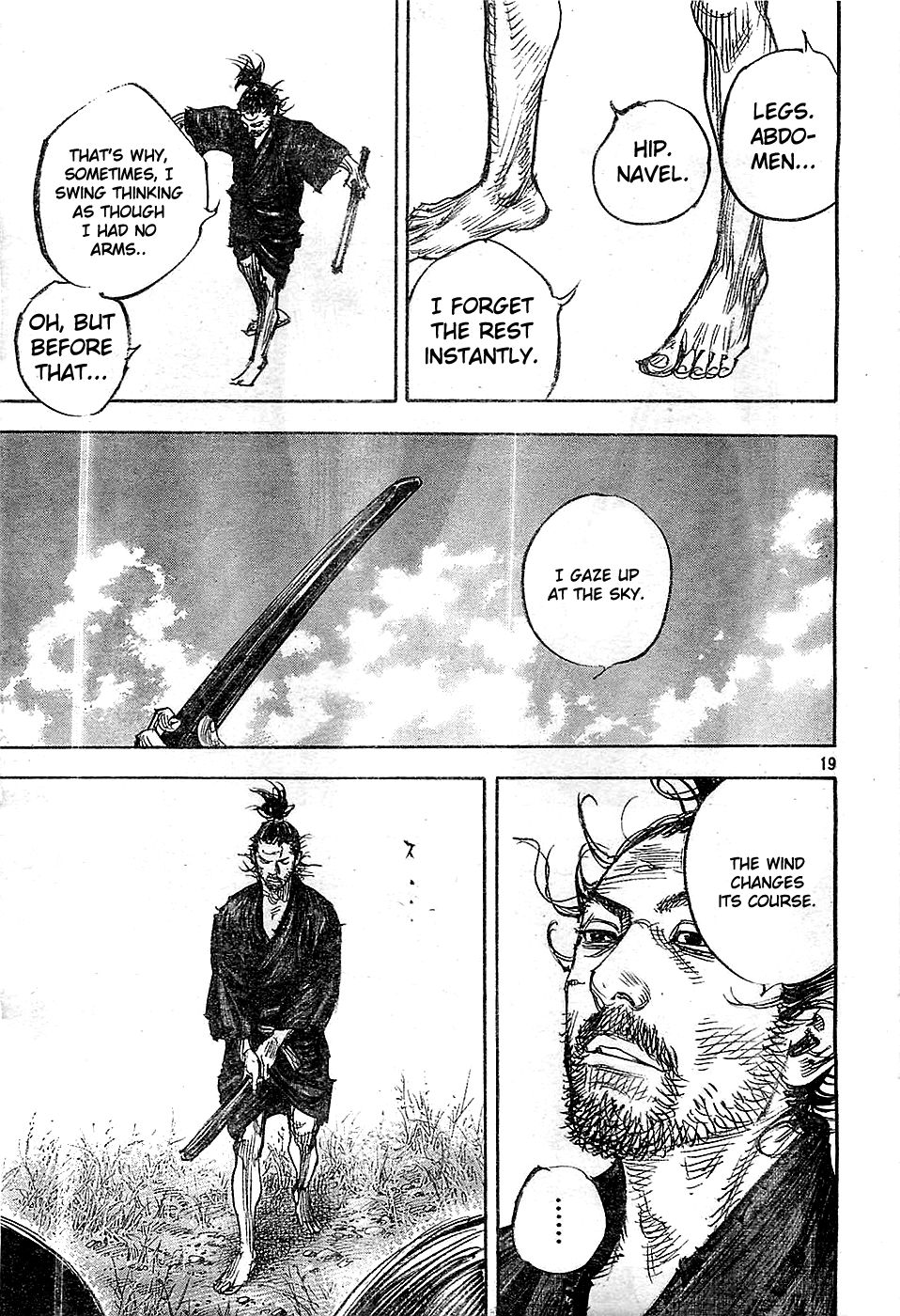 Vagabond chapter 319 page 19