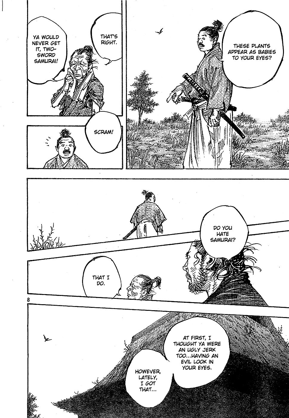 Vagabond chapter 319 page 8
