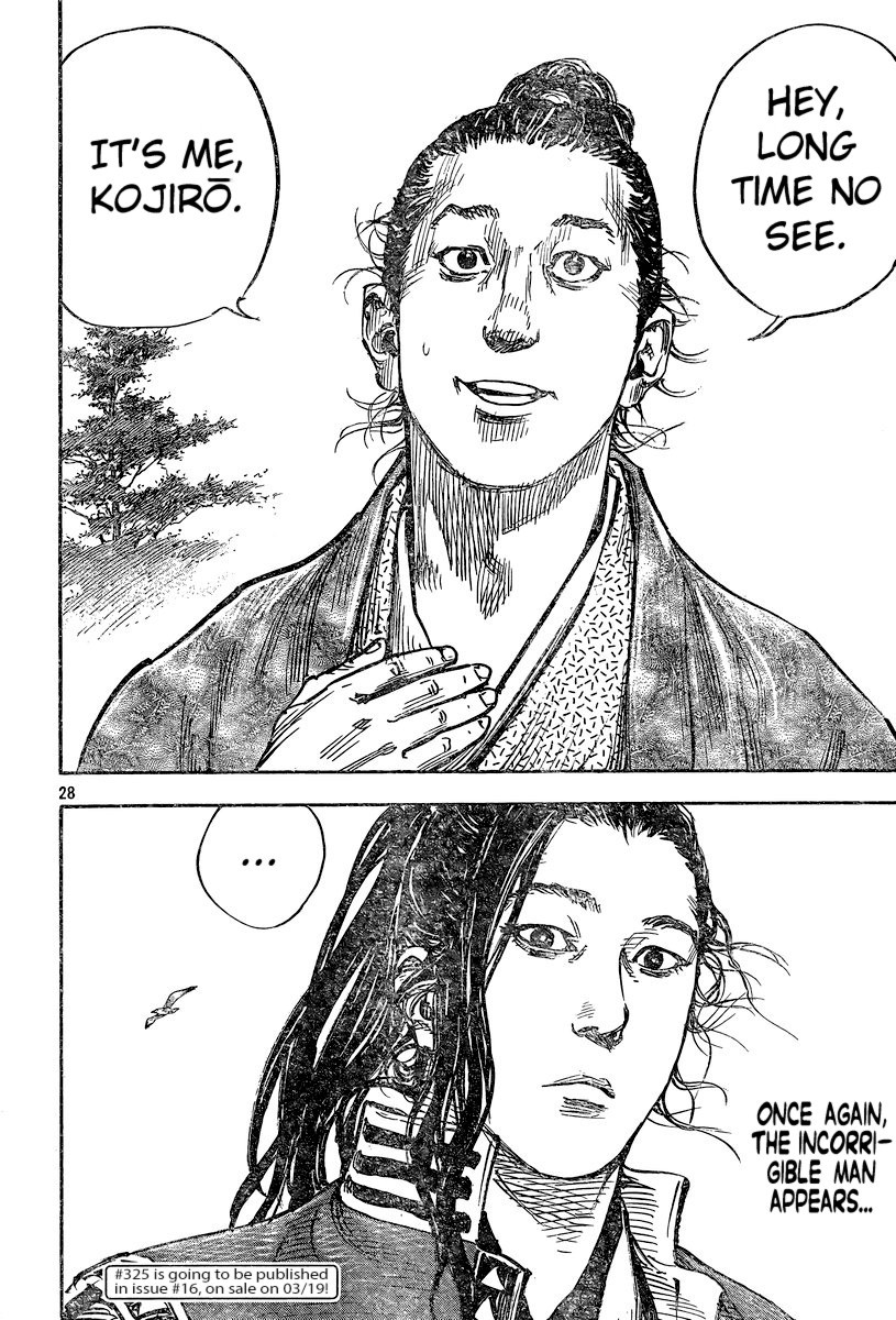 Vagabond chapter 324 page 28