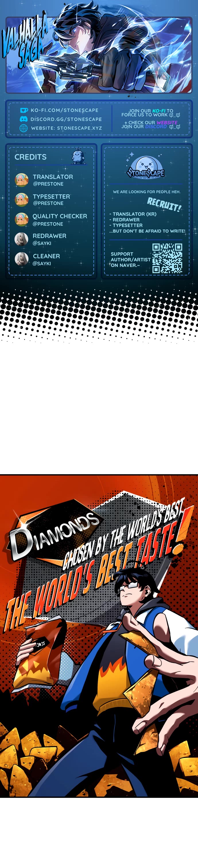 Valhalla Saga chapter 1 page 1