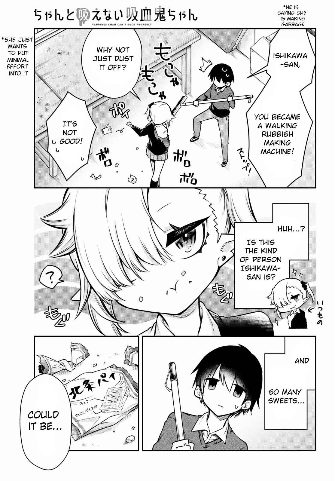 Vampire-chan Can't Suck Properly chapter 1 page 10