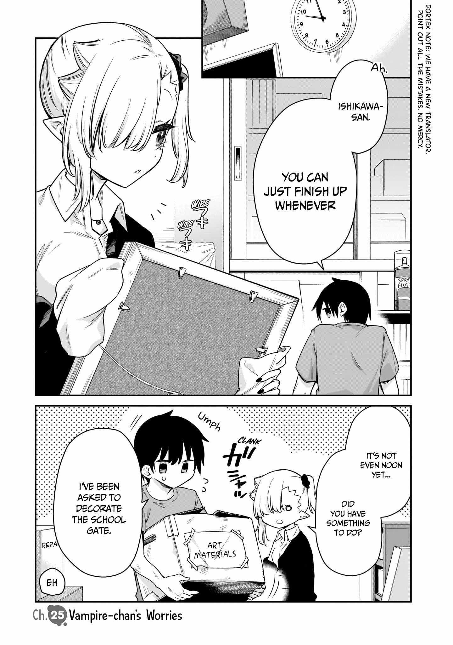 Vampire-chan Can't Suck Properly chapter 25 page 2