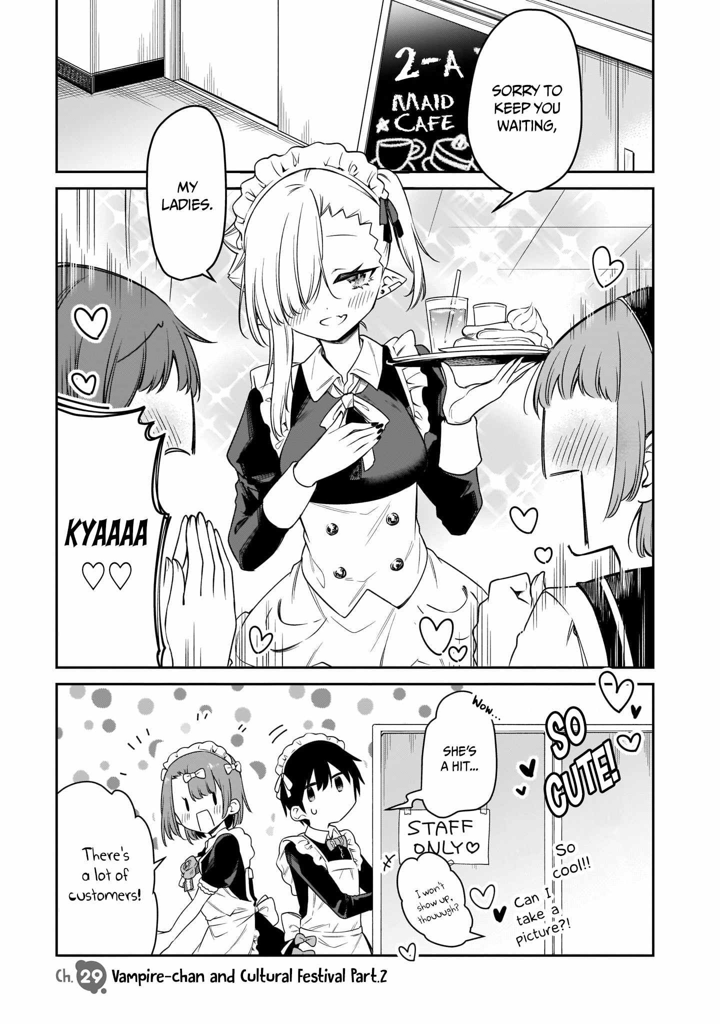Vampire-chan Can't Suck Properly chapter 29 page 2