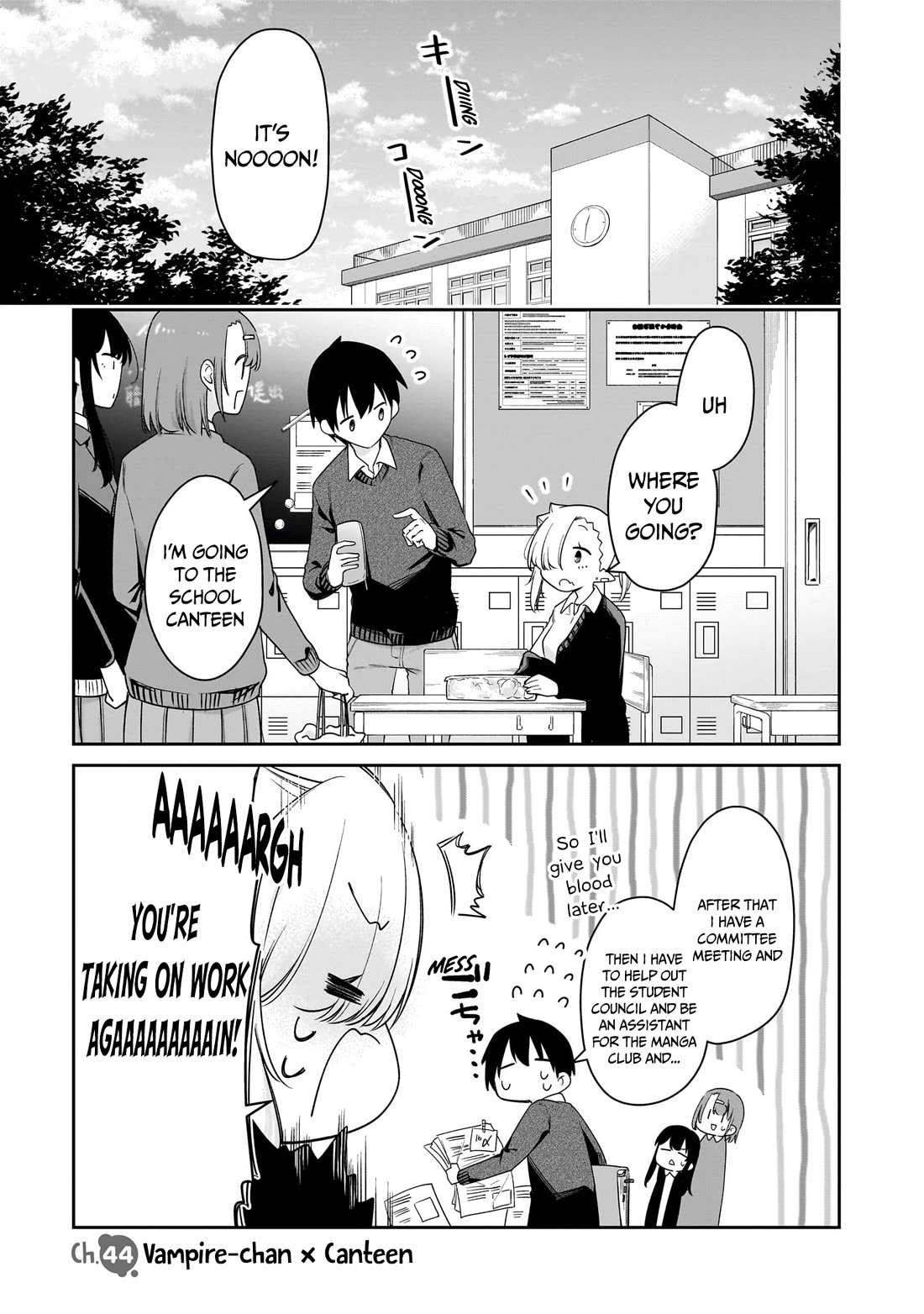 Vampire-chan Can't Suck Properly chapter 44 page 2