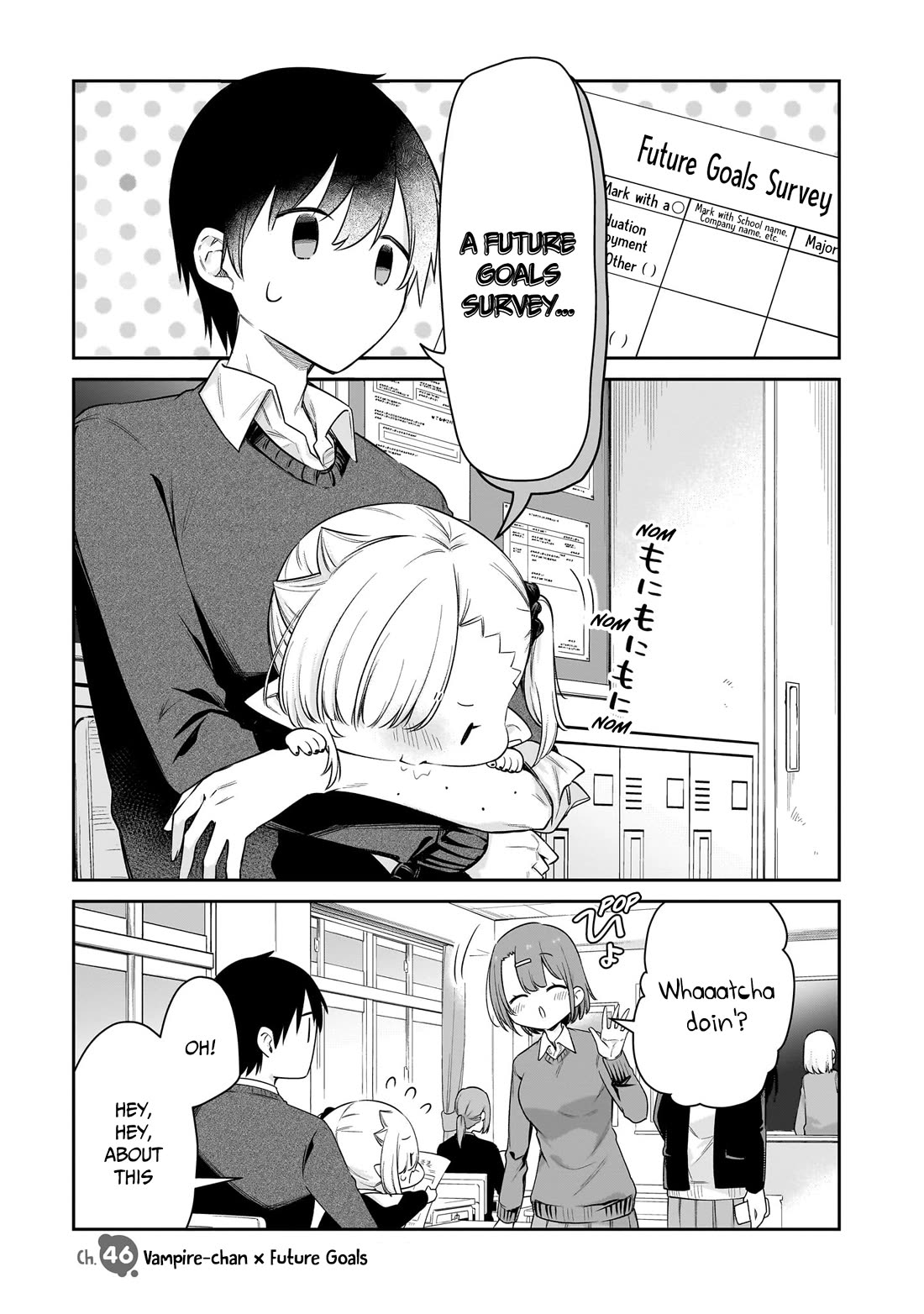 Vampire-chan Can't Suck Properly chapter 46 page 2