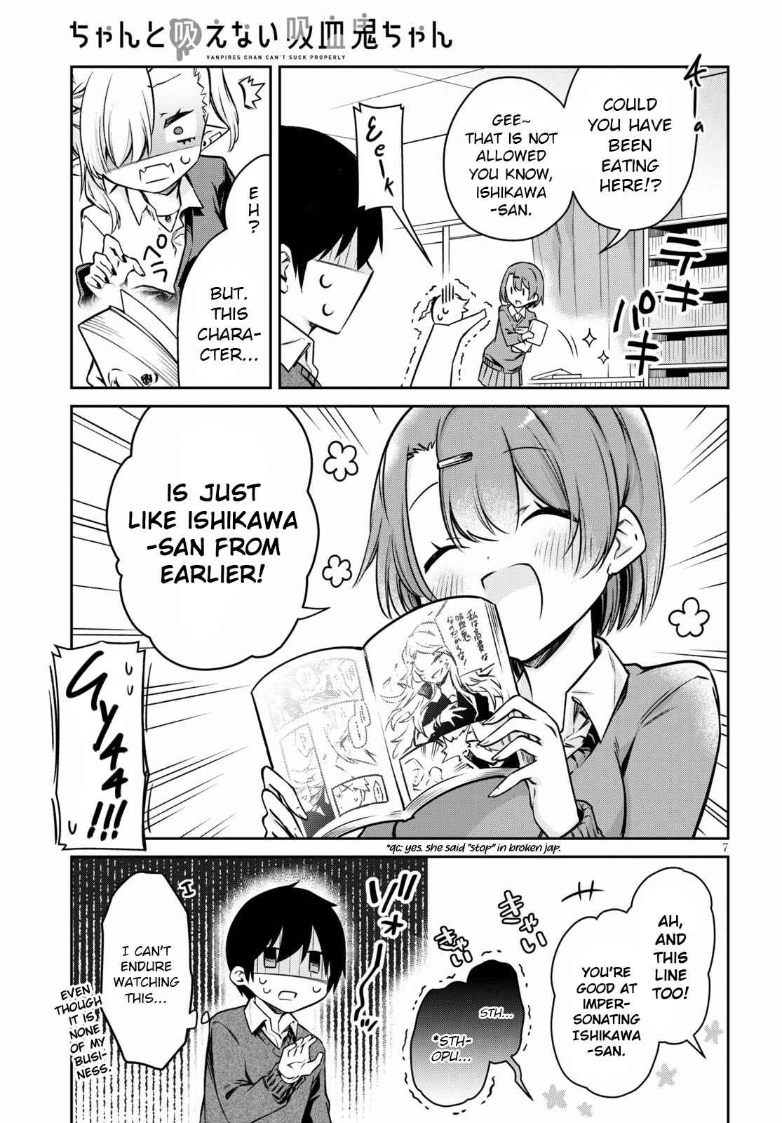 Vampire-chan Can't Suck Properly chapter 5 page 7