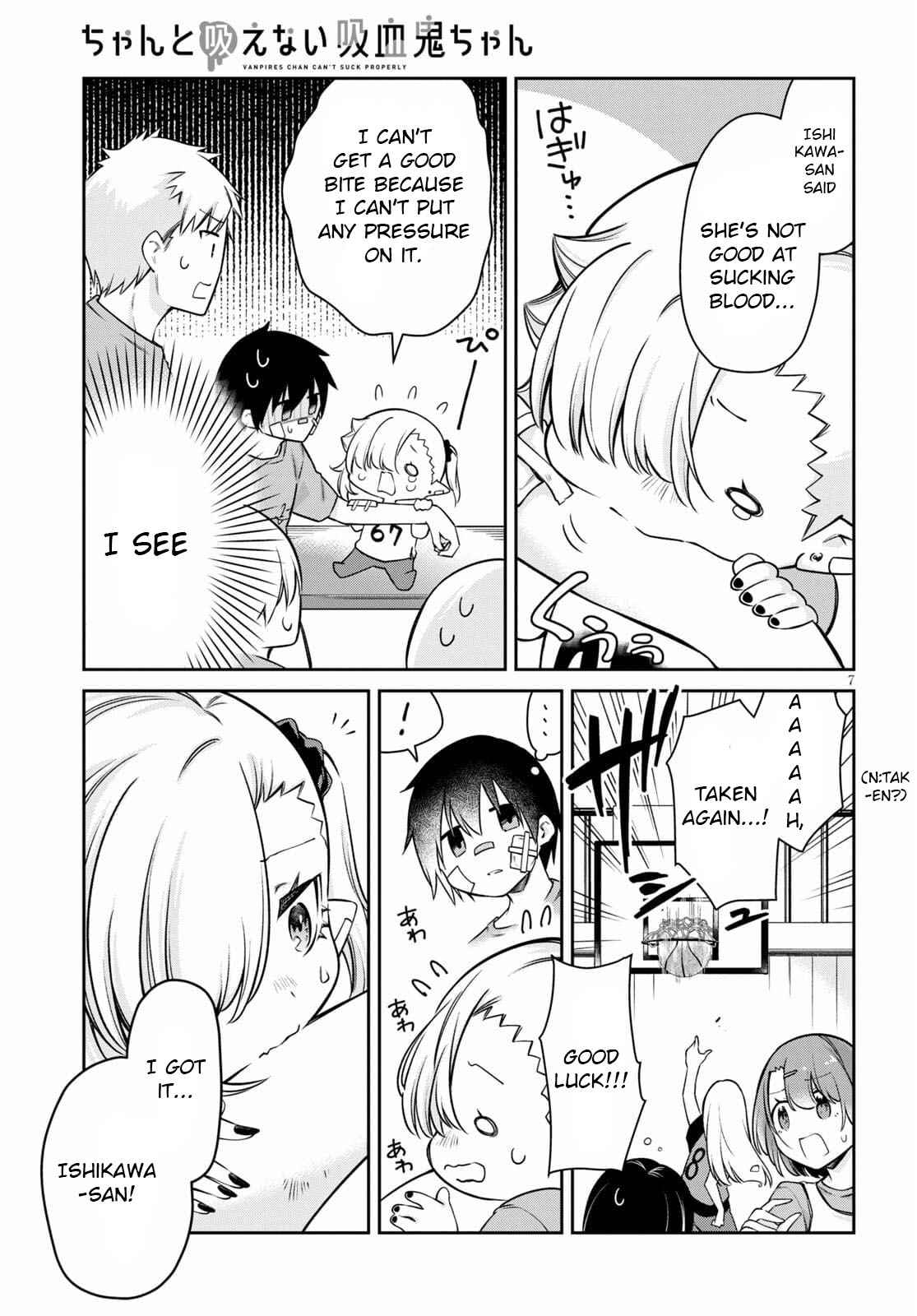 Vampire-chan Can't Suck Properly chapter 7 page 8