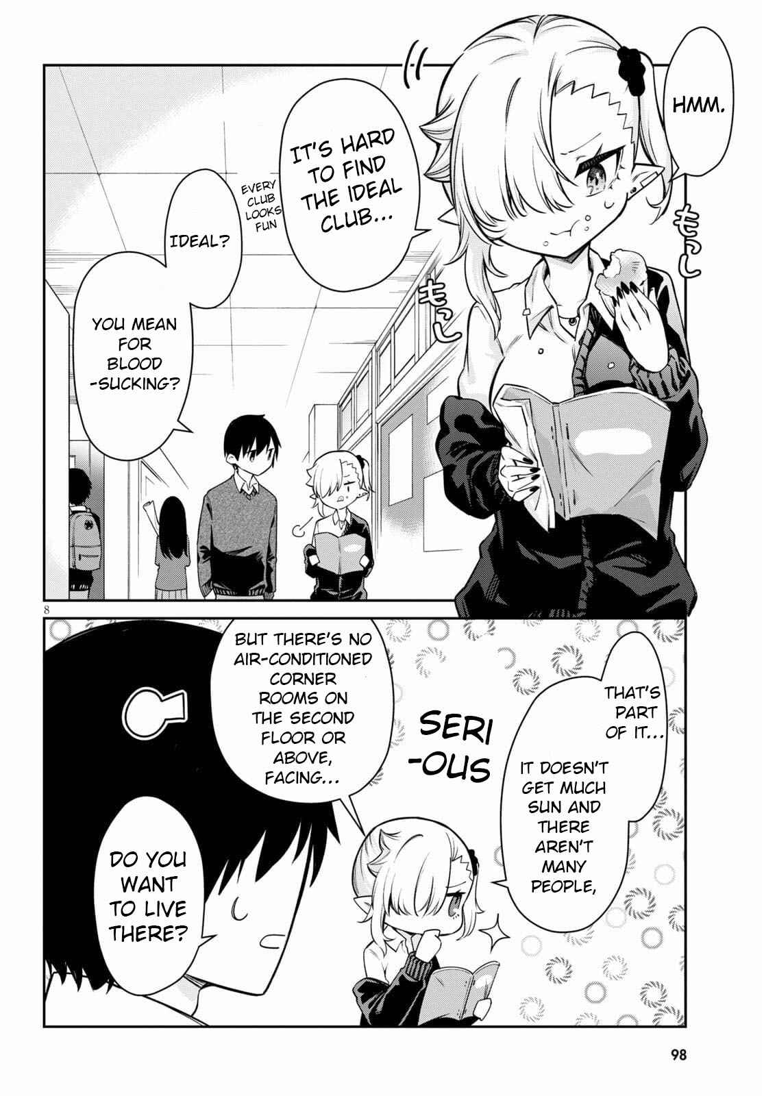 Vampire-chan Can't Suck Properly chapter 8 page 8