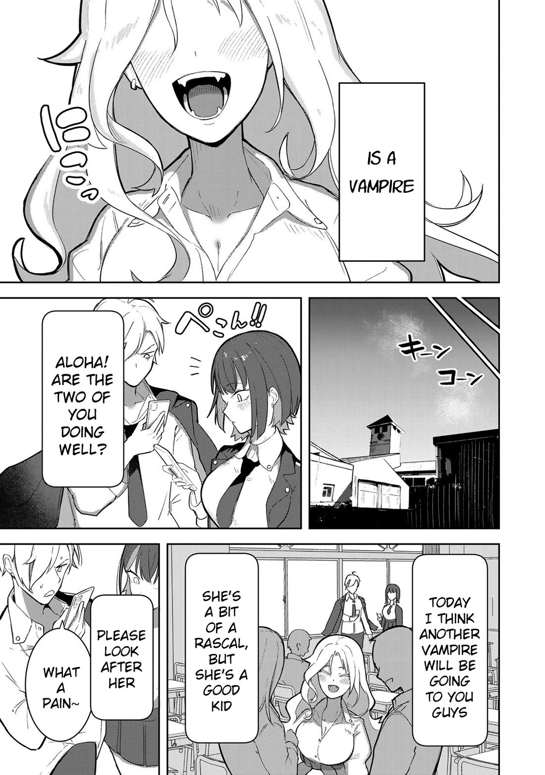 Vampire-san Wants Her (Man's) Blood Taken chapter 1 page 10