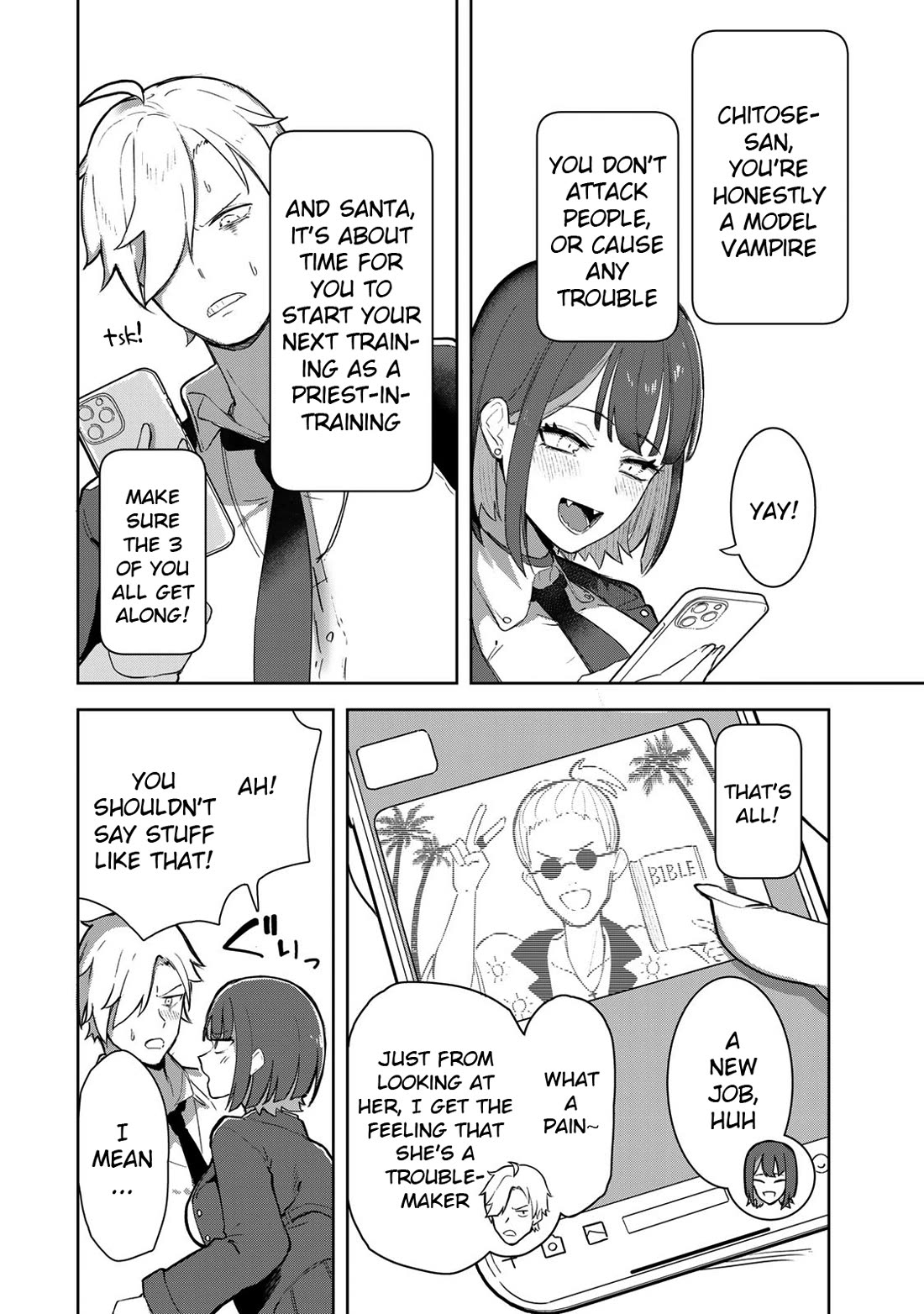 Vampire-san Wants Her (Man's) Blood Taken chapter 1 page 11