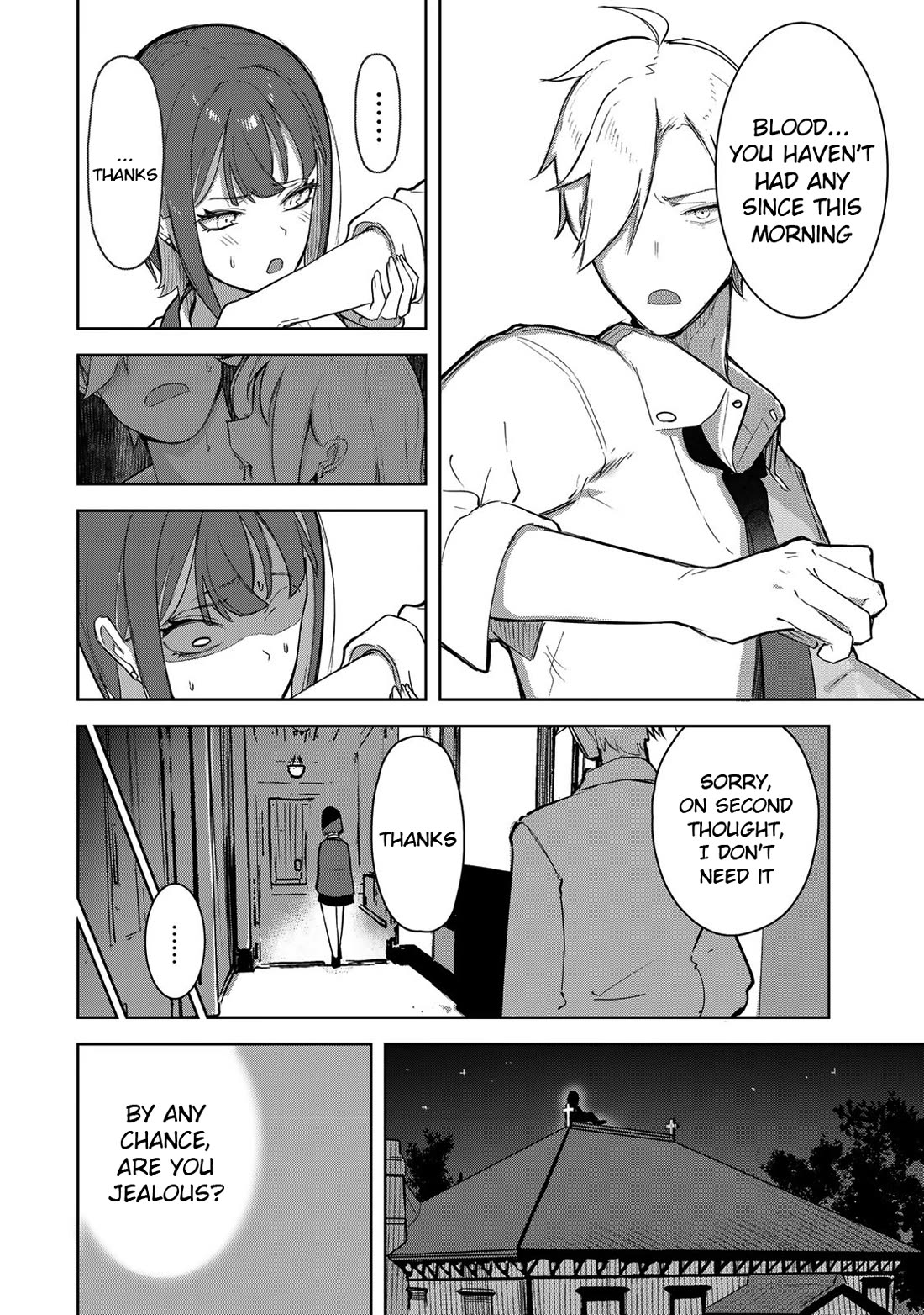 Vampire-san Wants Her (Man's) Blood Taken chapter 1 page 23