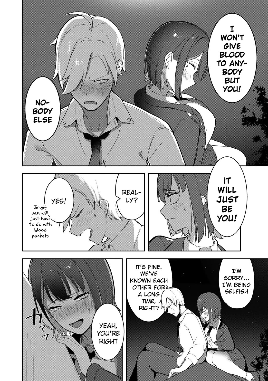 Vampire-san Wants Her (Man's) Blood Taken chapter 1 page 27