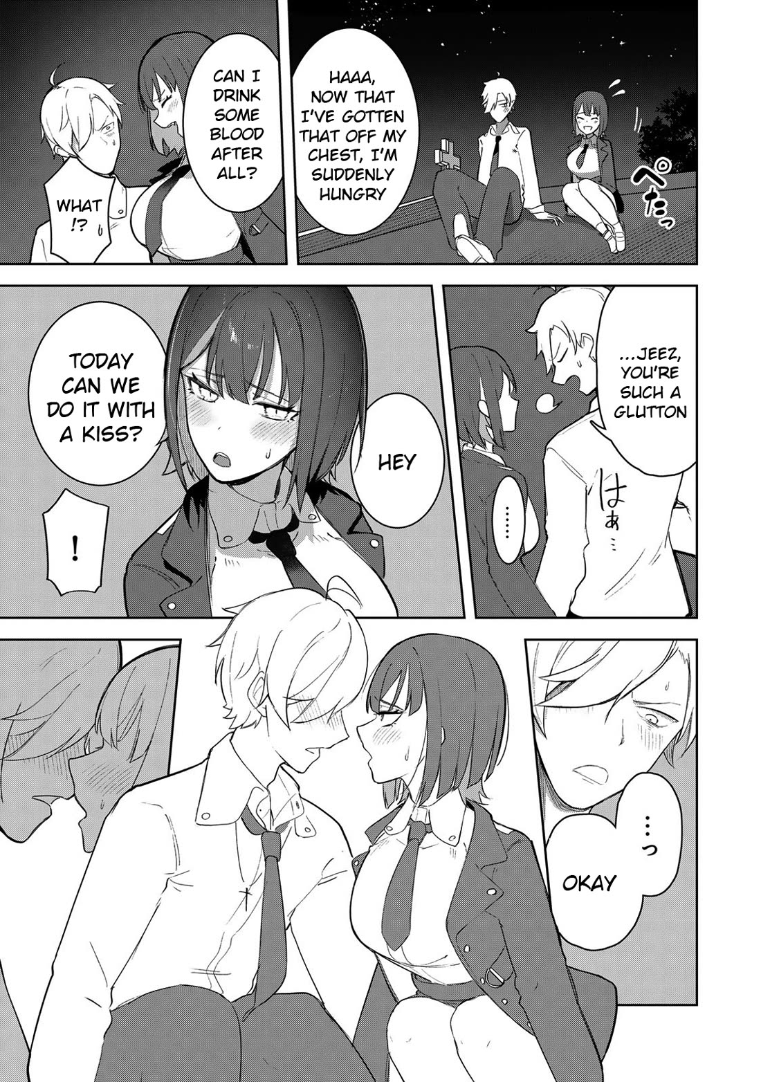 Vampire-san Wants Her (Man's) Blood Taken chapter 1 page 28