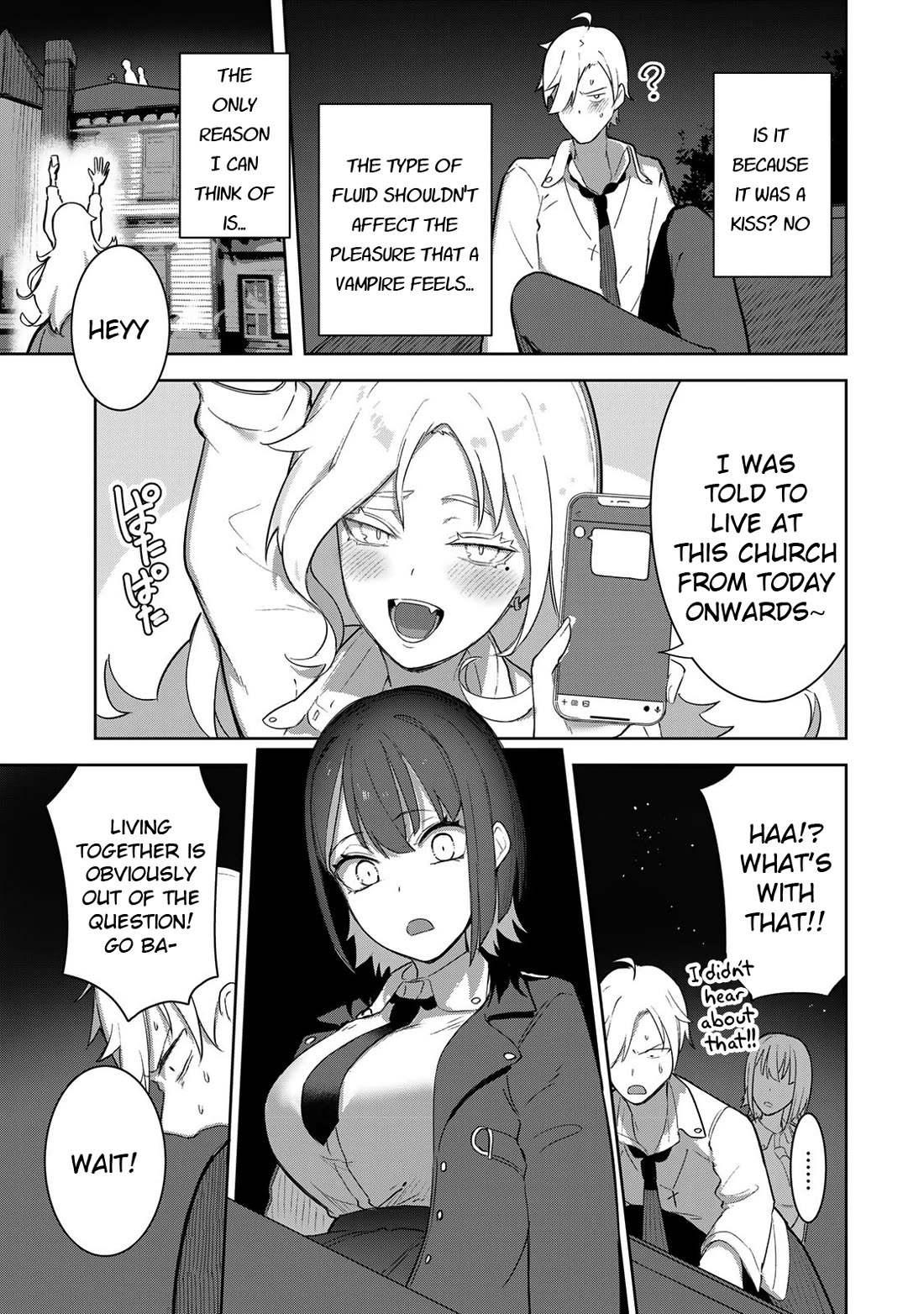Vampire-san Wants Her (Man's) Blood Taken chapter 1 page 32