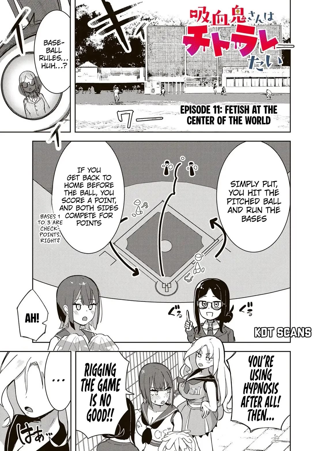 Vampire-san Wants Her (Man's) Blood Taken chapter 11 page 2