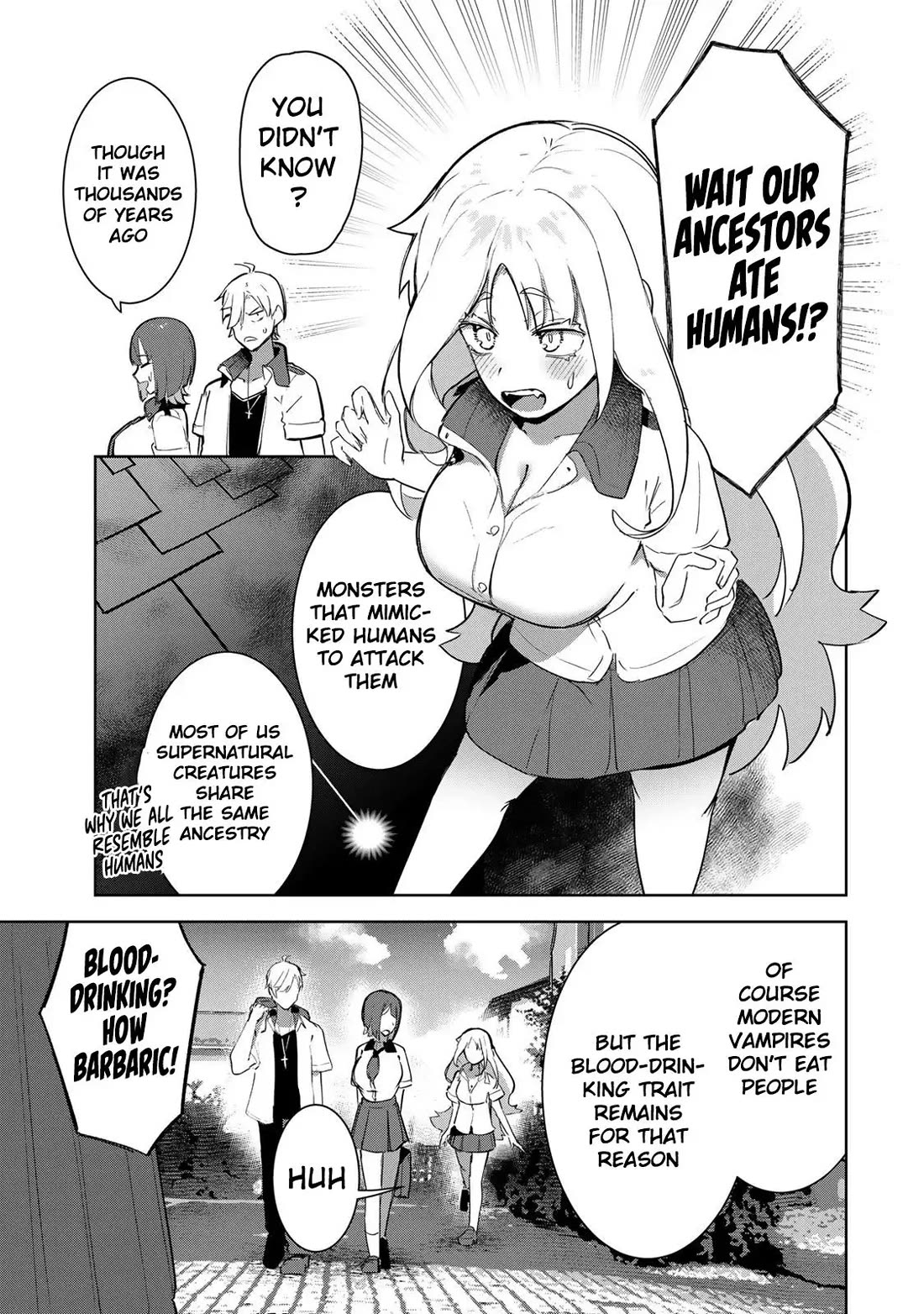 Vampire-san Wants Her (Man's) Blood Taken chapter 12 page 4
