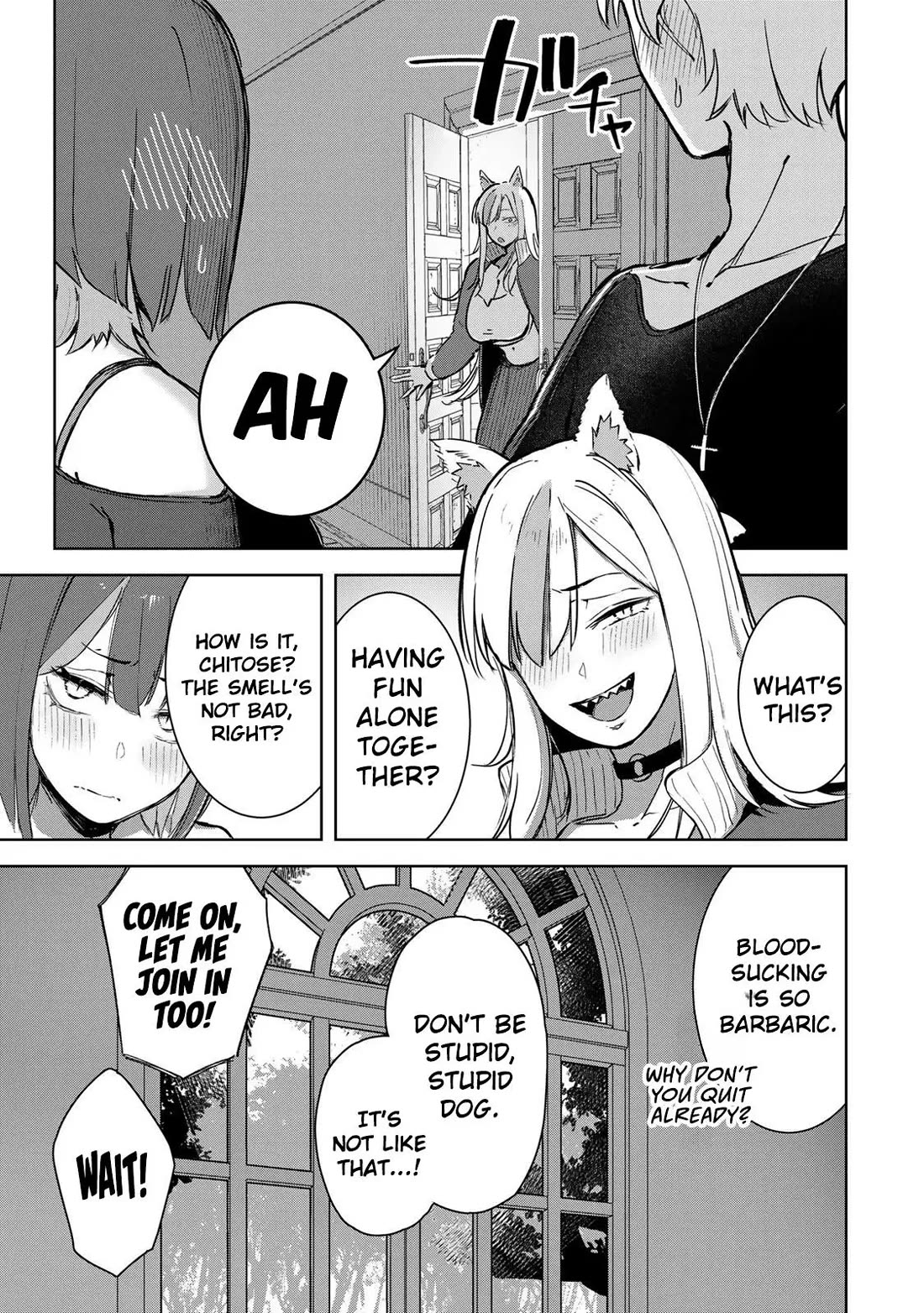 Vampire-san Wants Her (Man's) Blood Taken chapter 13 page 16