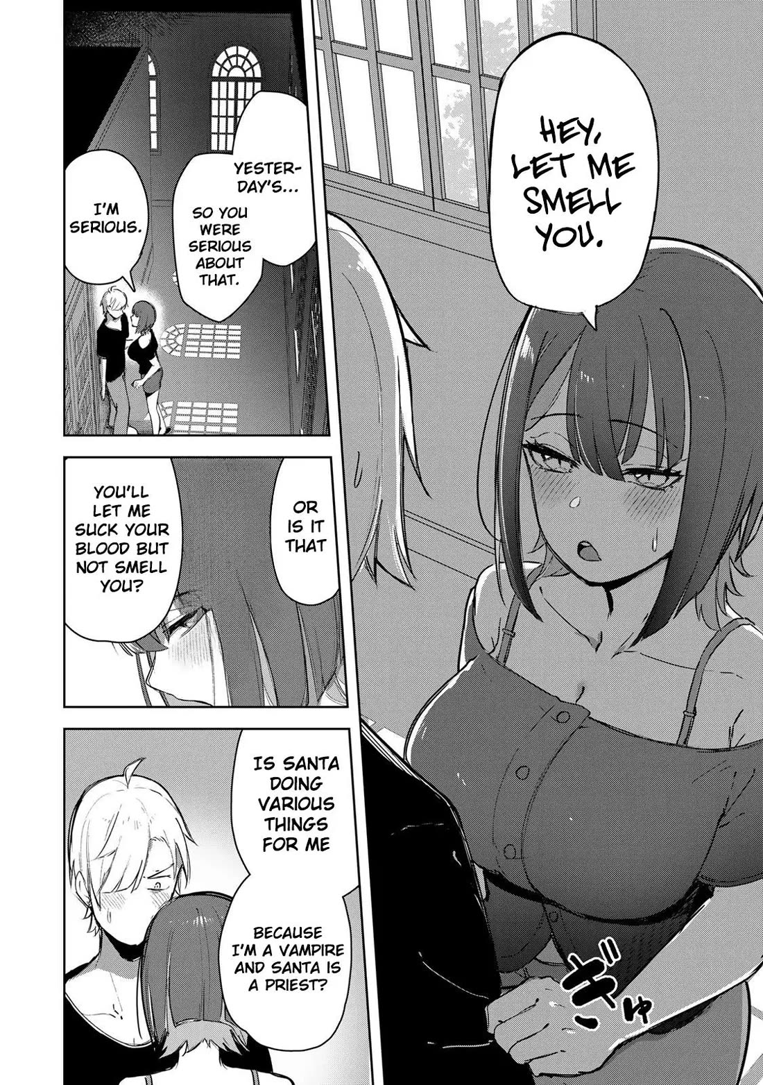 Vampire-san Wants Her (Man's) Blood Taken chapter 13 page 9