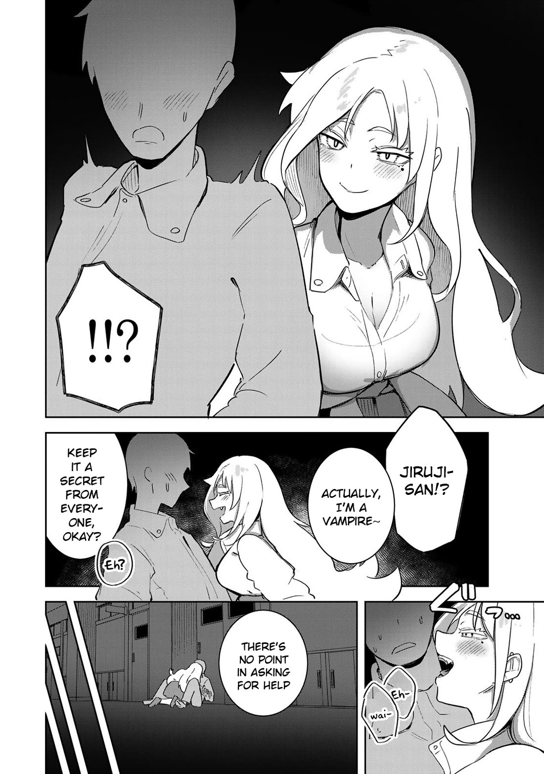 Vampire-san Wants Her (Man's) Blood Taken chapter 2 page 12