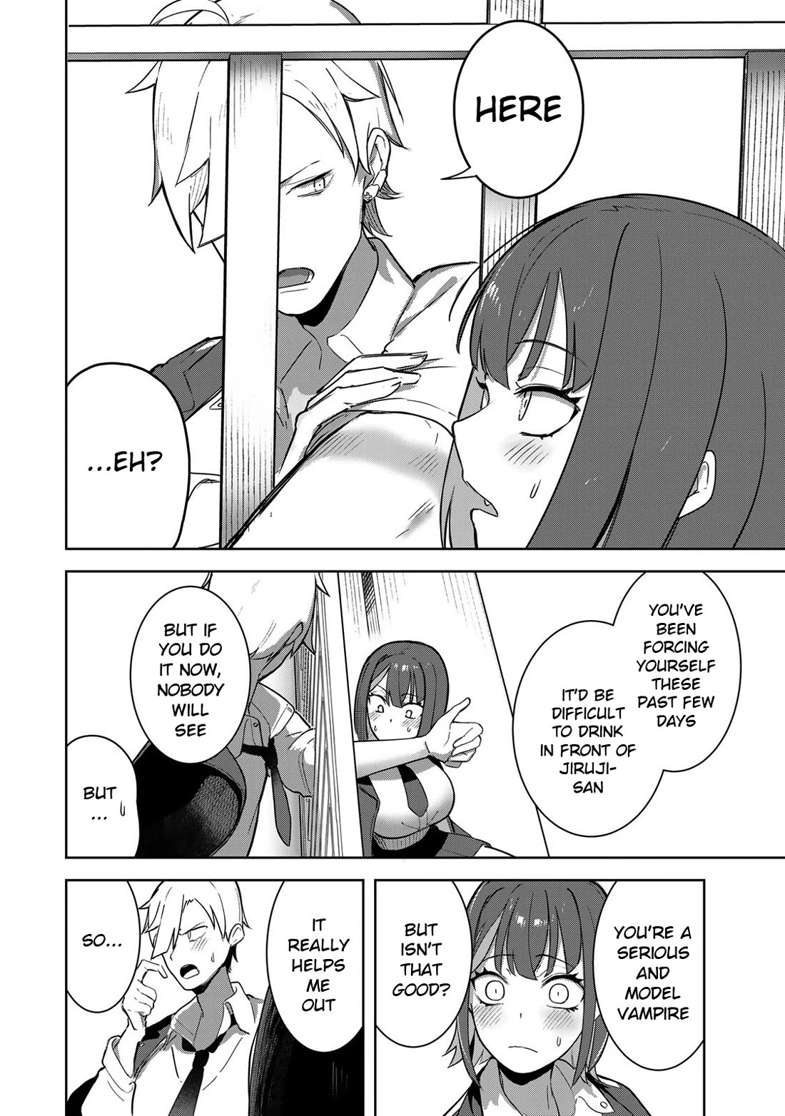 Vampire-san Wants Her (Man's) Blood Taken chapter 2 page 18