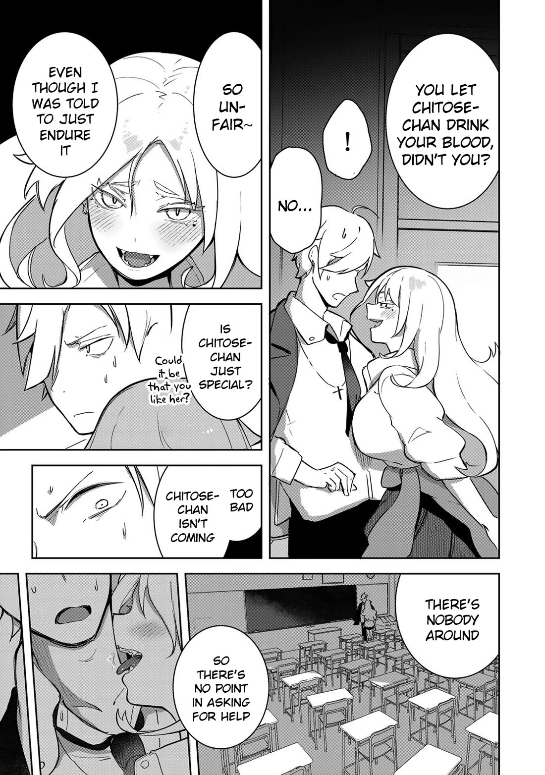 Vampire-san Wants Her (Man's) Blood Taken chapter 2 page 23
