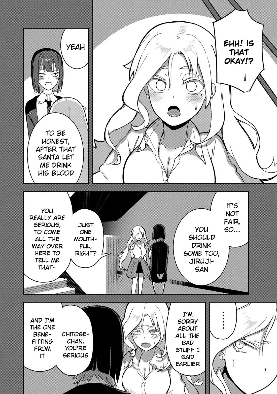 Vampire-san Wants Her (Man's) Blood Taken chapter 2 page 28