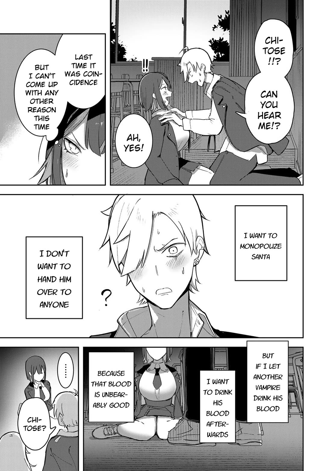 Vampire-san Wants Her (Man's) Blood Taken chapter 2 page 33