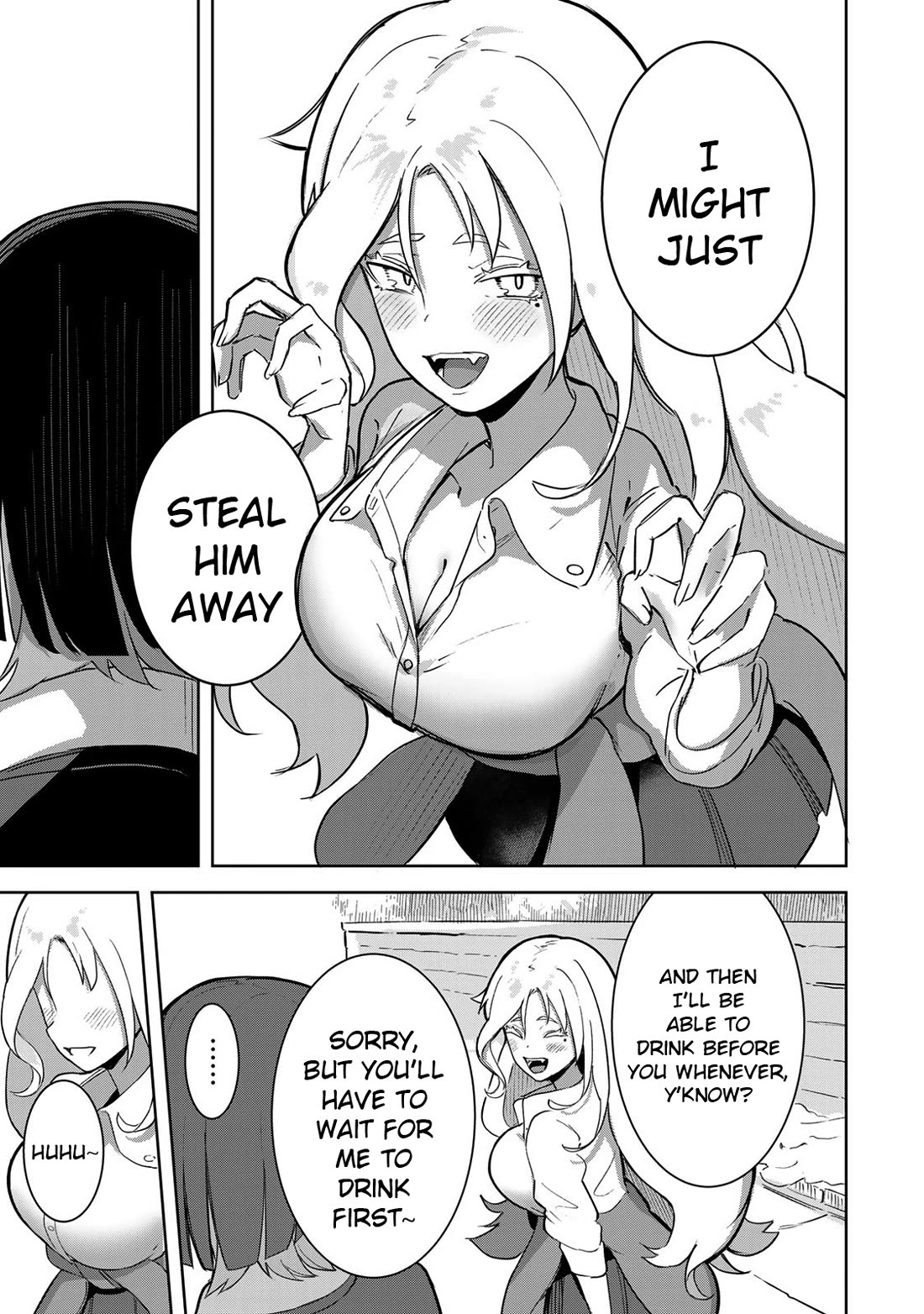 Vampire-san Wants Her (Man's) Blood Taken chapter 2 page 35