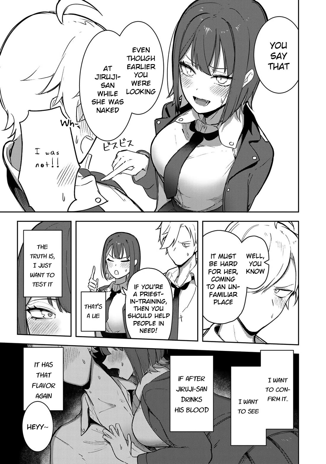 Vampire-san Wants Her (Man's) Blood Taken chapter 2 page 9