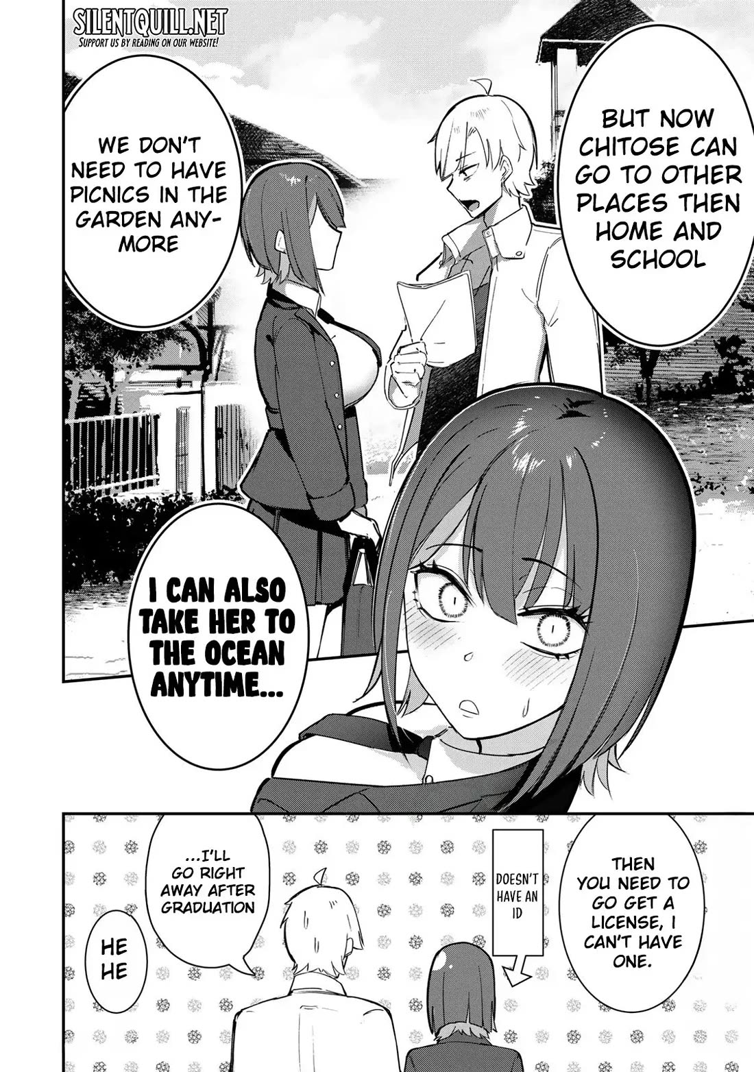 Vampire-san Wants Her (Man's) Blood Taken chapter 23 page 3