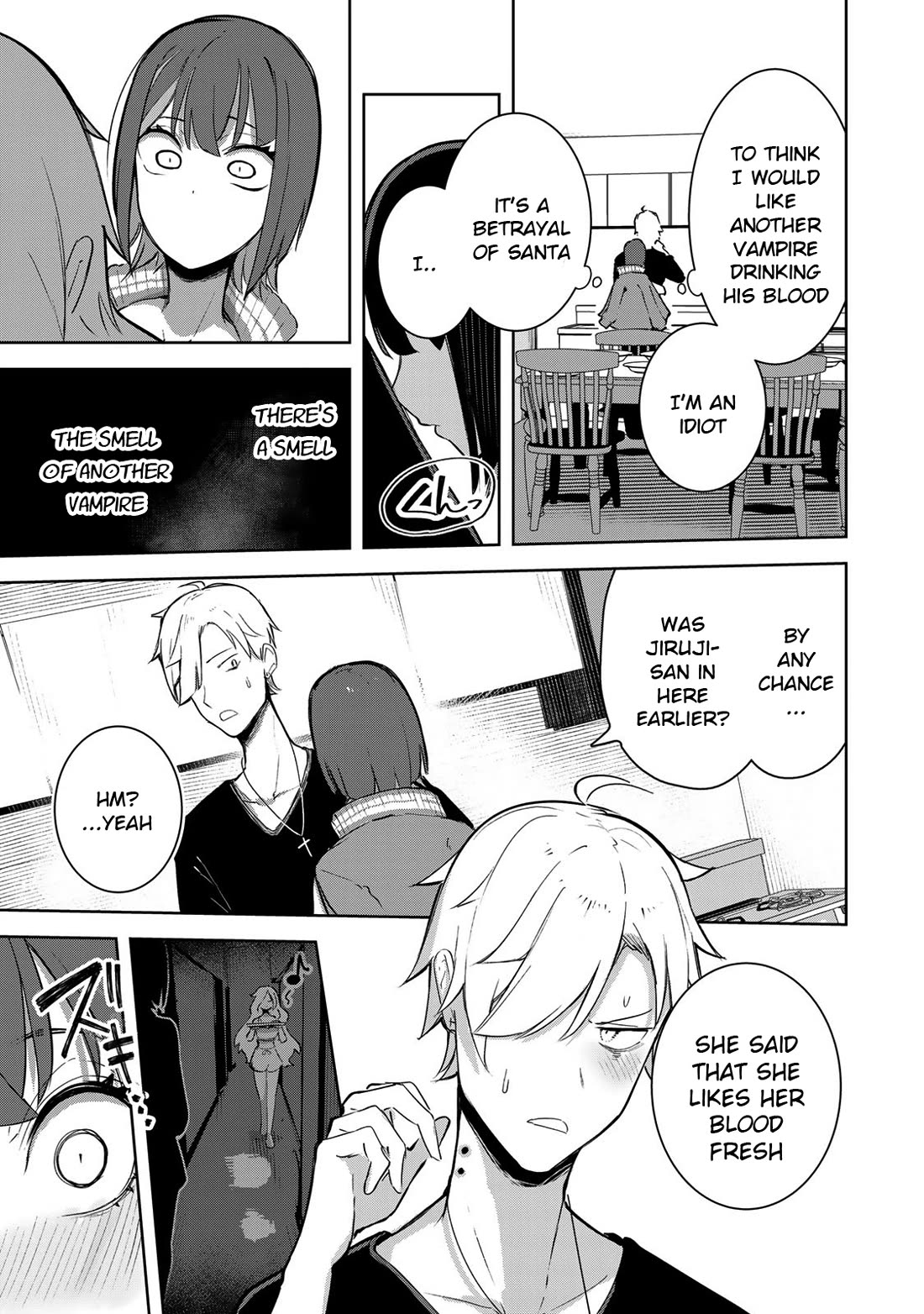 Vampire-san Wants Her (Man's) Blood Taken chapter 3 page 13