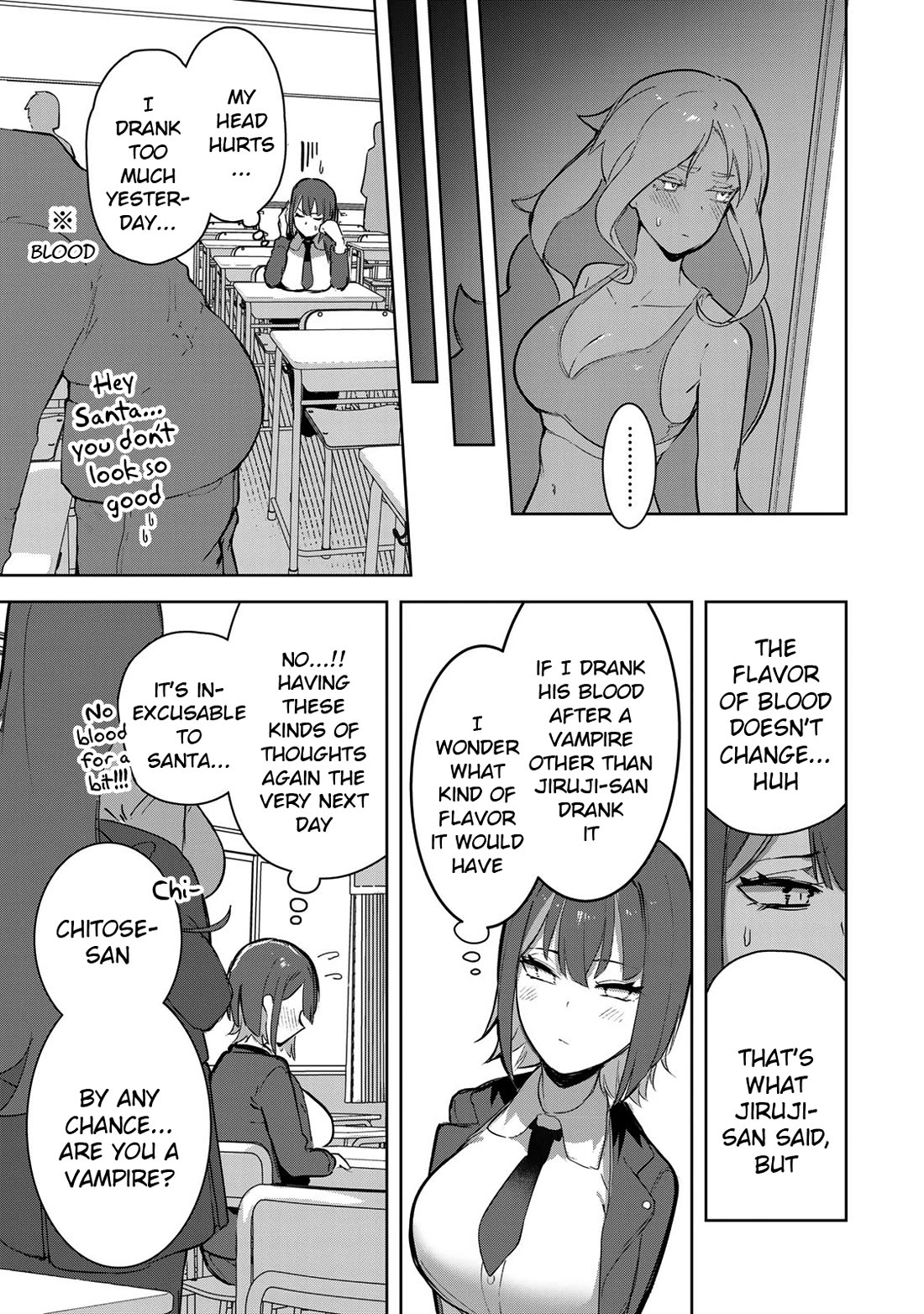 Vampire-san Wants Her (Man's) Blood Taken chapter 3 page 17