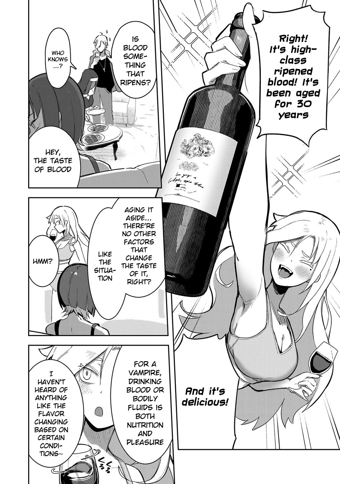 Vampire-san Wants Her (Man's) Blood Taken chapter 3 page 4