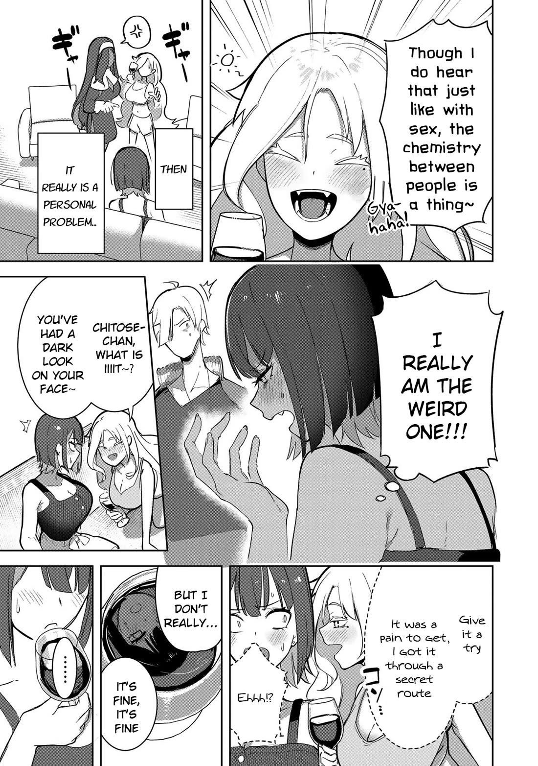 Vampire-san Wants Her (Man's) Blood Taken chapter 3 page 5