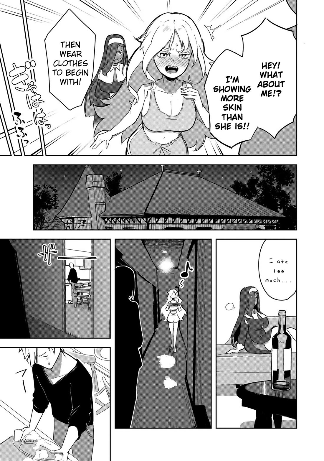 Vampire-san Wants Her (Man's) Blood Taken chapter 3 page 9