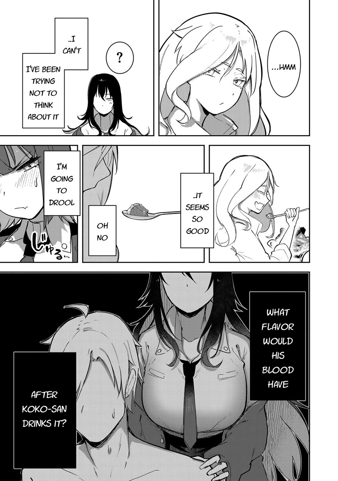 Vampire-san Wants Her (Man's) Blood Taken chapter 4 page 13