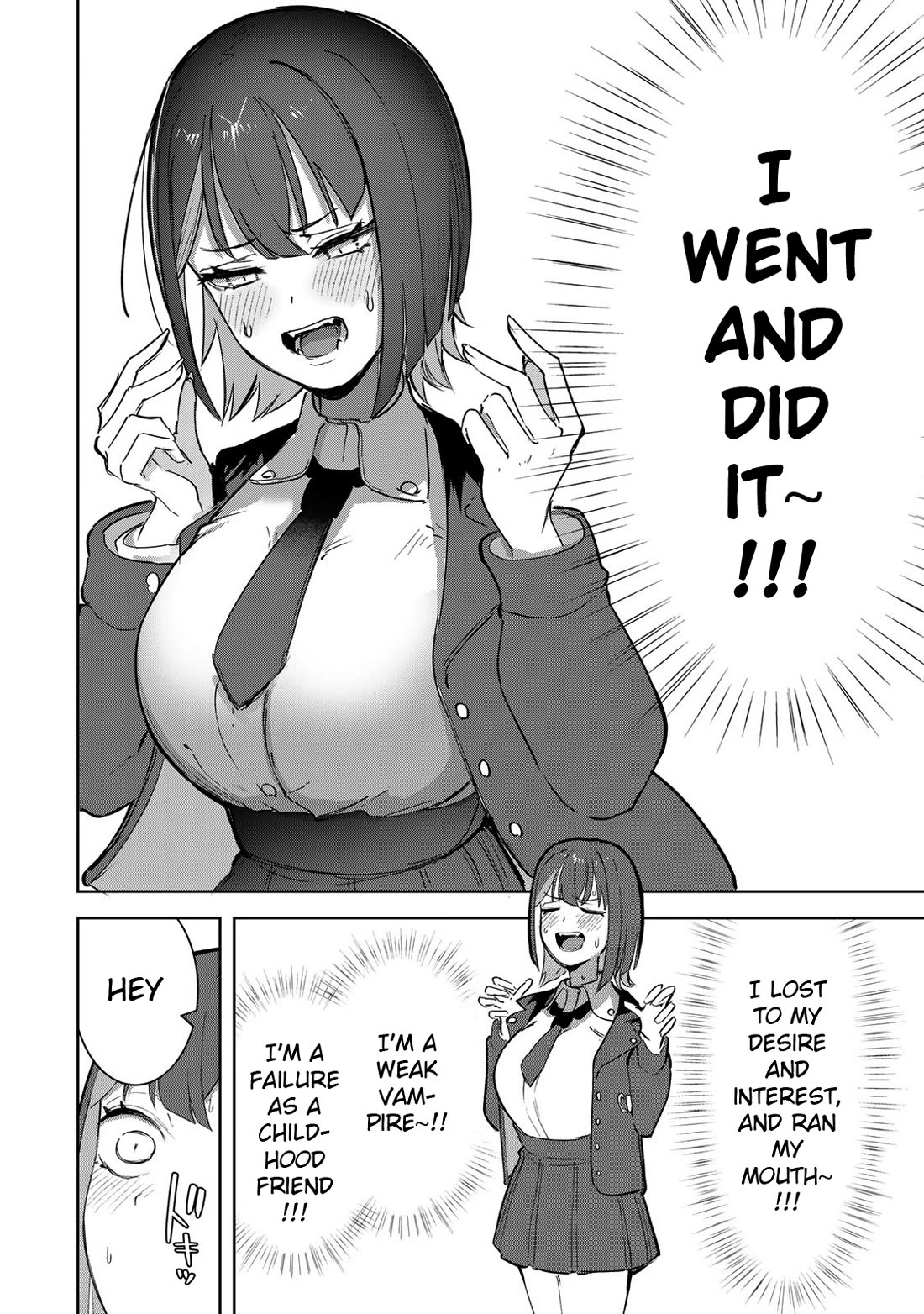 Vampire-san Wants Her (Man's) Blood Taken chapter 4 page 16