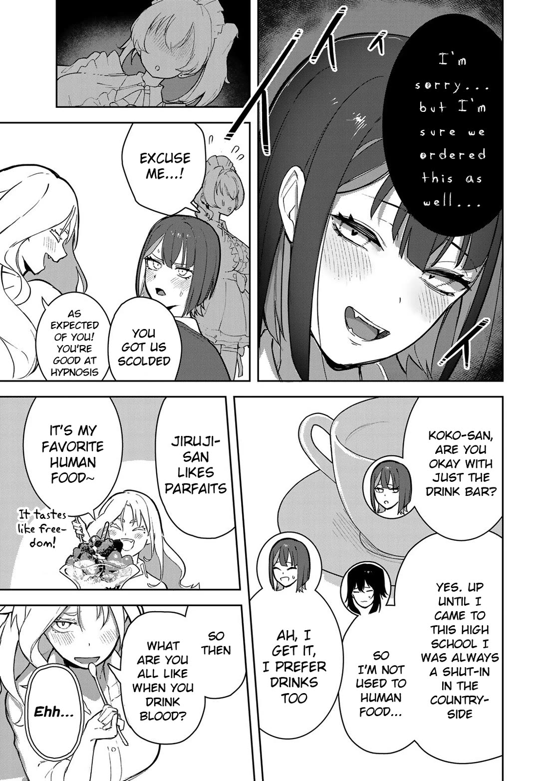 Vampire-san Wants Her (Man's) Blood Taken chapter 4 page 9