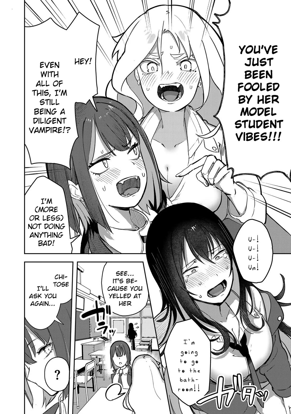 Vampire-san Wants Her (Man's) Blood Taken chapter 5 page 10