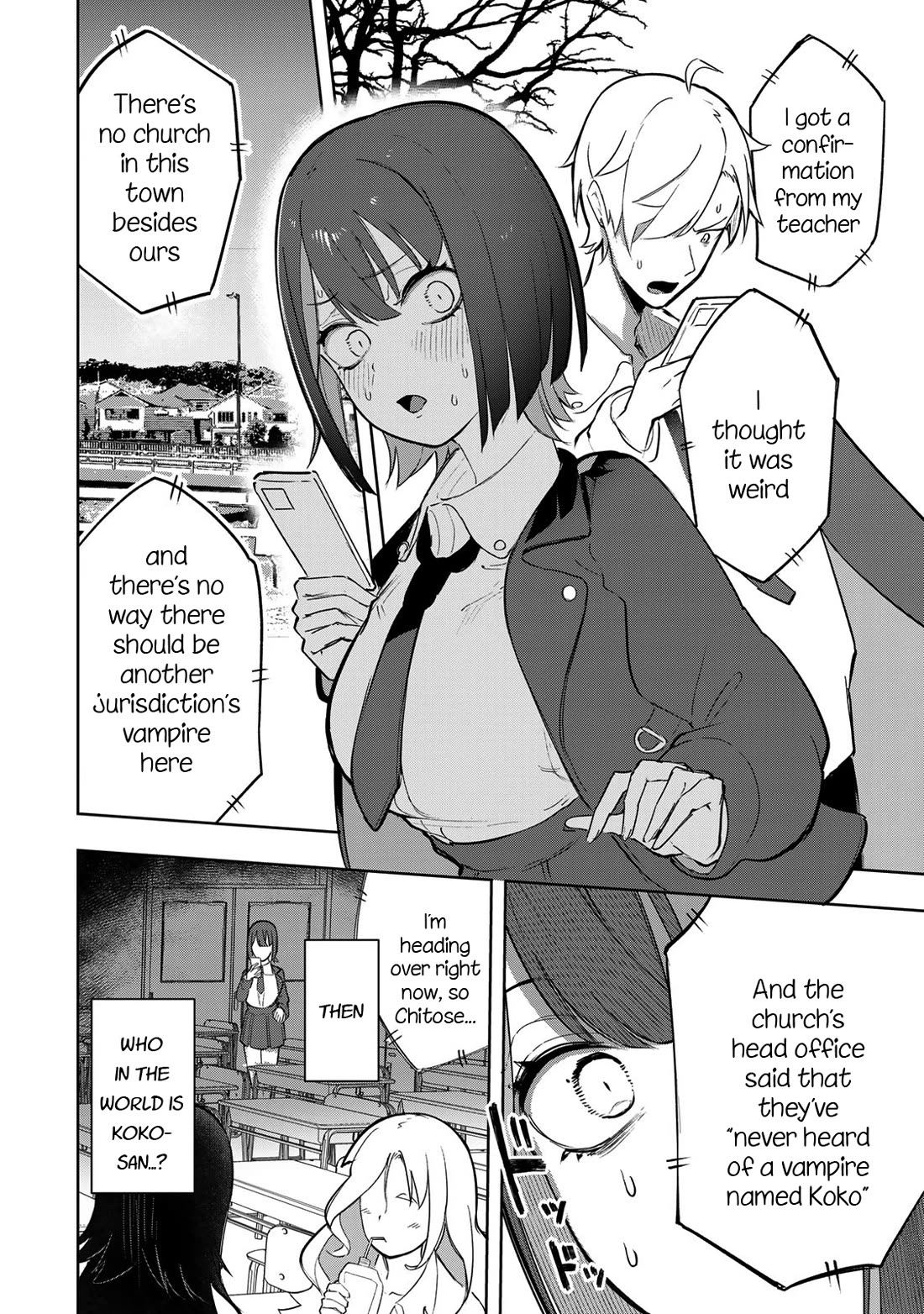 Vampire-san Wants Her (Man's) Blood Taken chapter 5 page 16