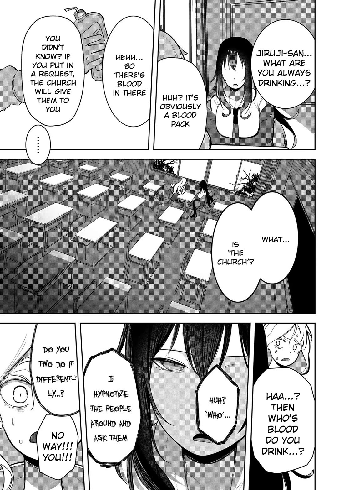 Vampire-san Wants Her (Man's) Blood Taken chapter 5 page 17