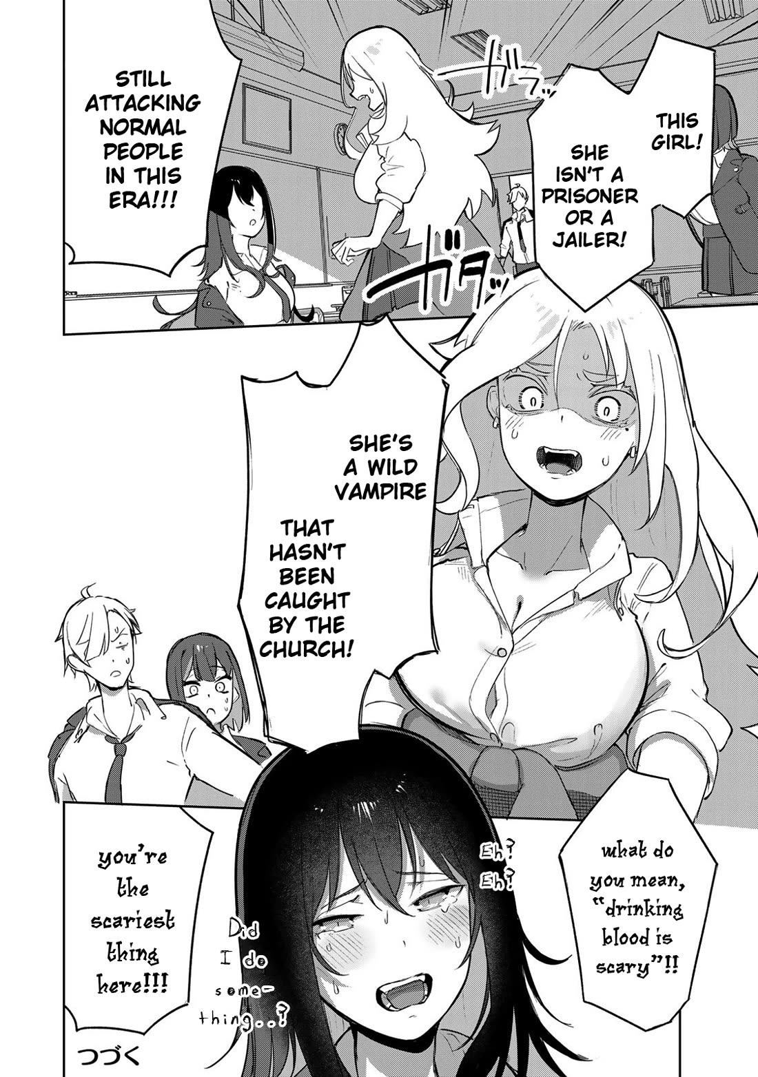 Vampire-san Wants Her (Man's) Blood Taken chapter 5 page 18