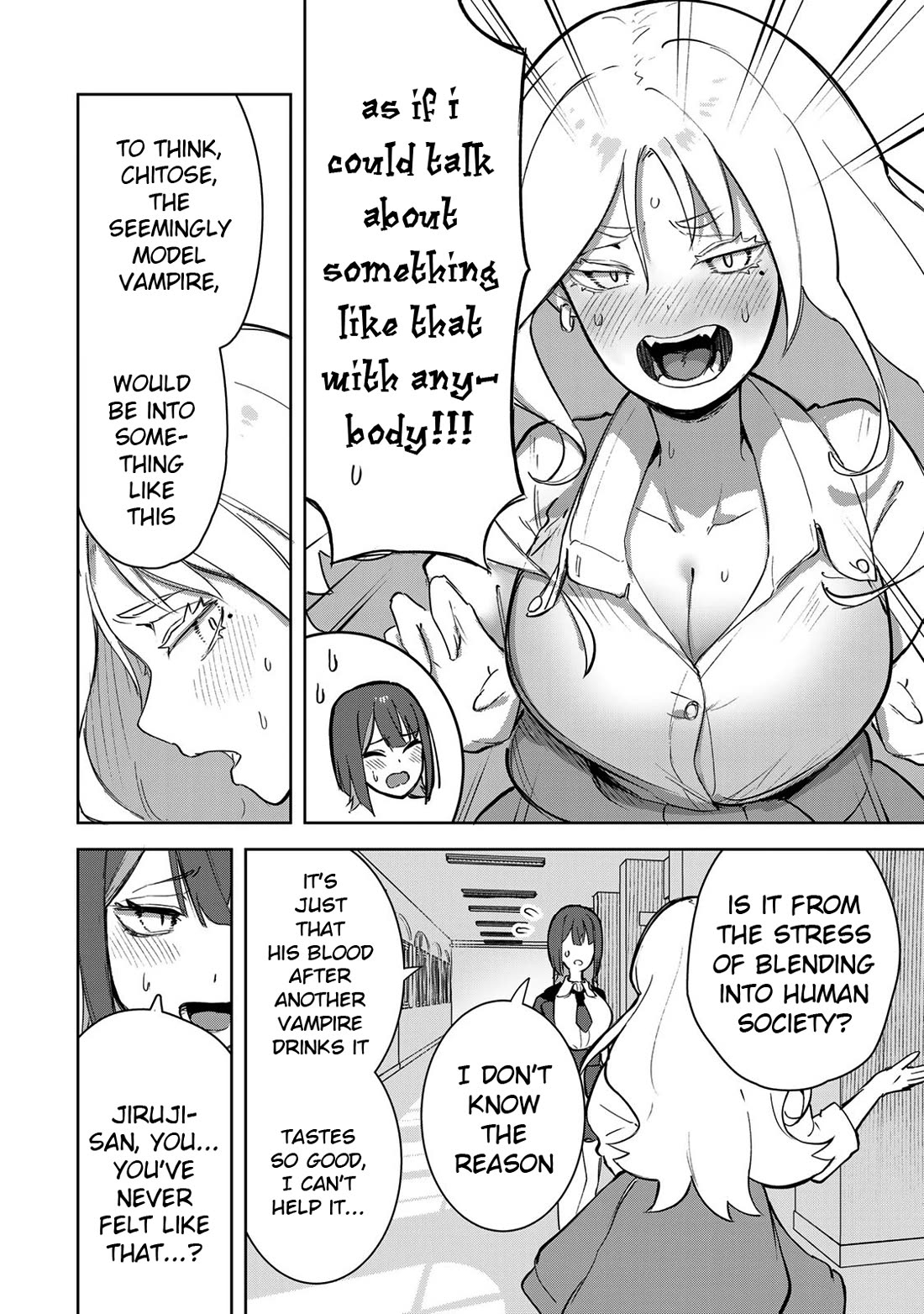 Vampire-san Wants Her (Man's) Blood Taken chapter 5 page 6