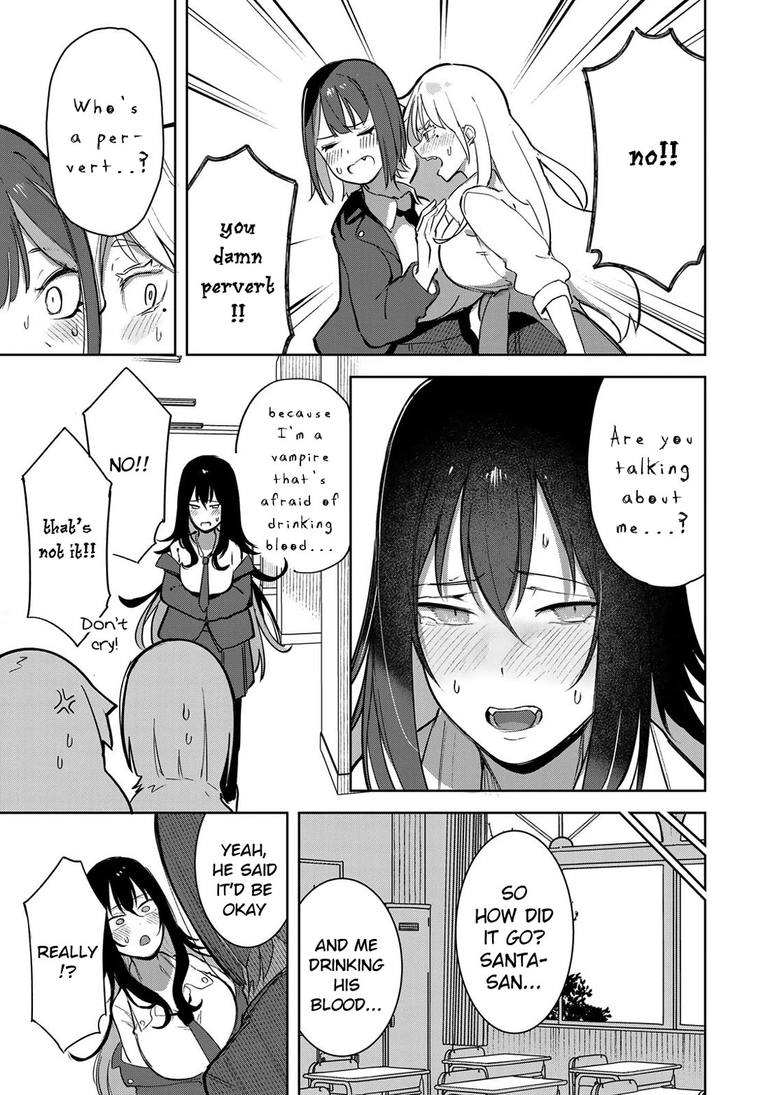 Vampire-san Wants Her (Man's) Blood Taken chapter 5 page 7