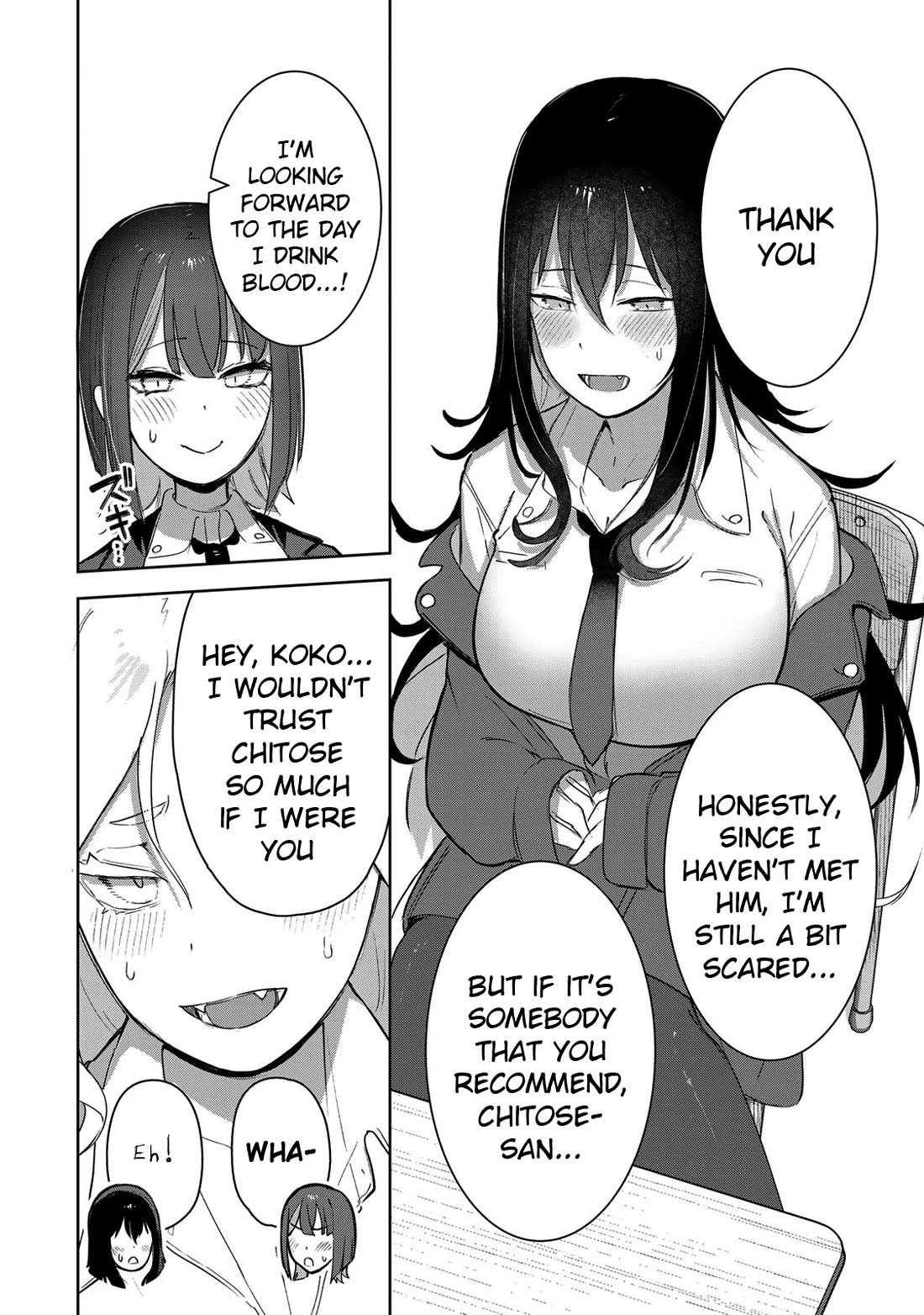 Vampire-san Wants Her (Man's) Blood Taken chapter 5 page 8