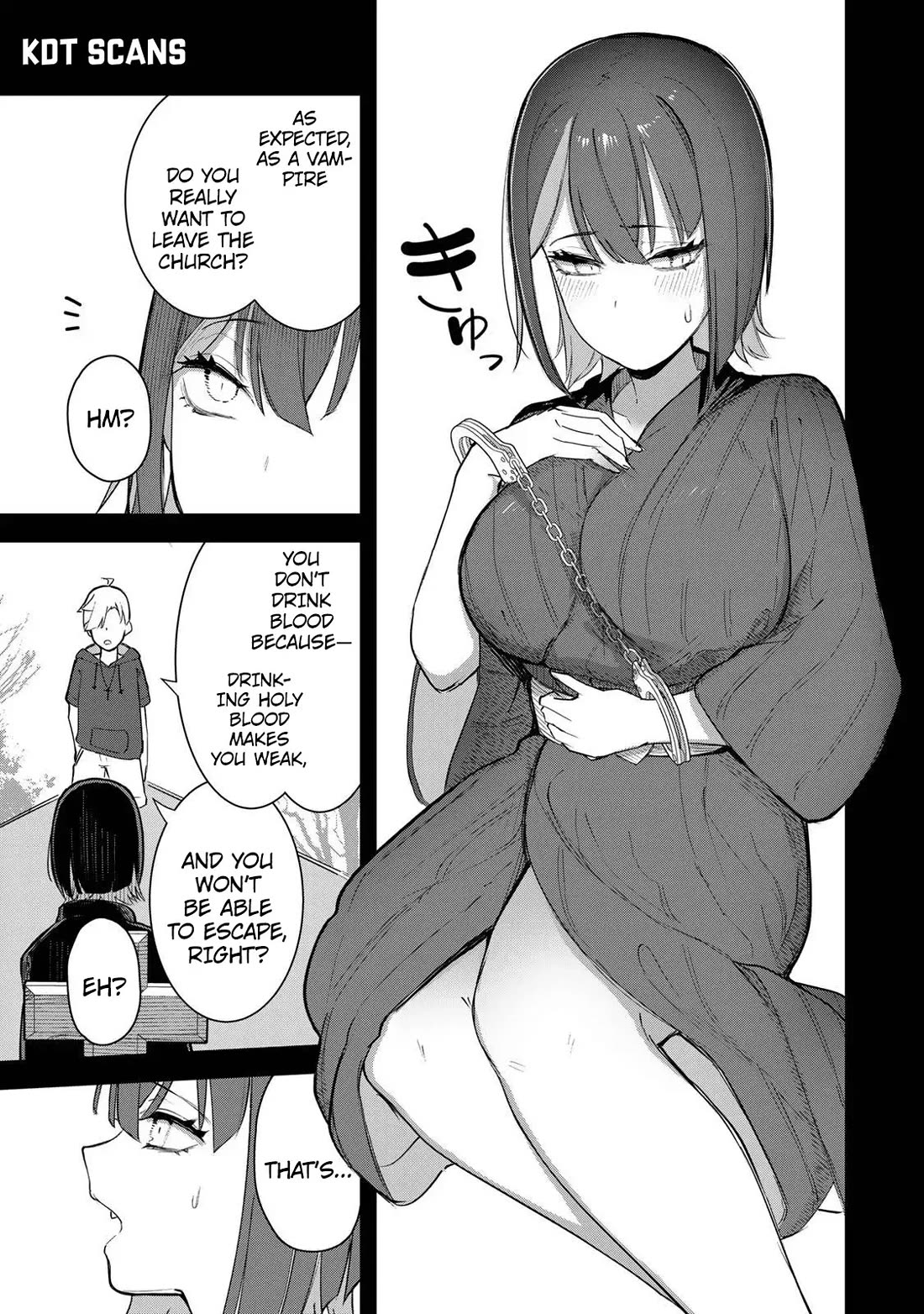 Vampire-san Wants Her (Man's) Blood Taken chapter 6 page 12